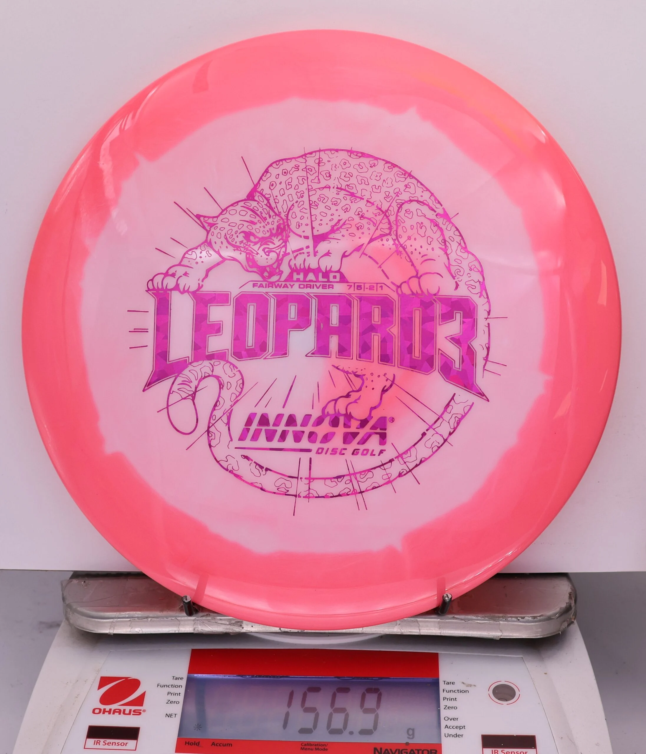 821114 Halo Star Leopard3 - #662 Pink-White, 157