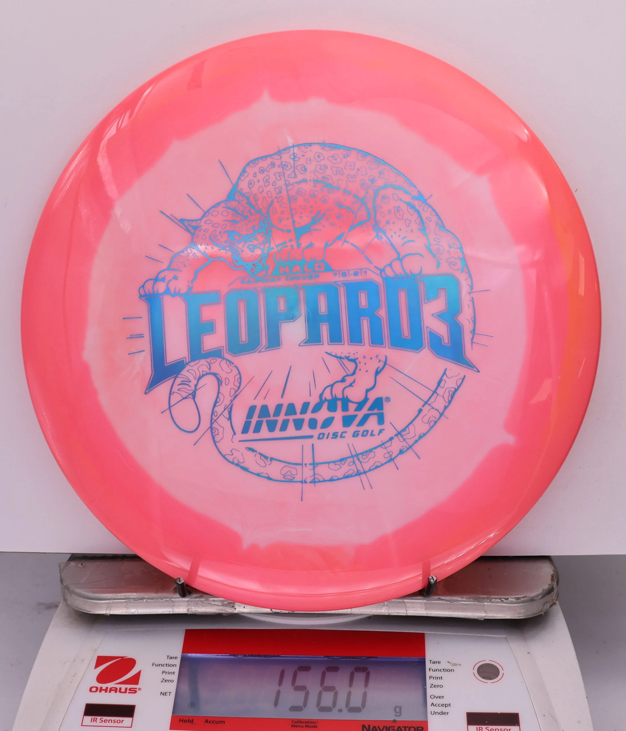 821115 Halo Star Leopard3 - #663 Pink-White, 156