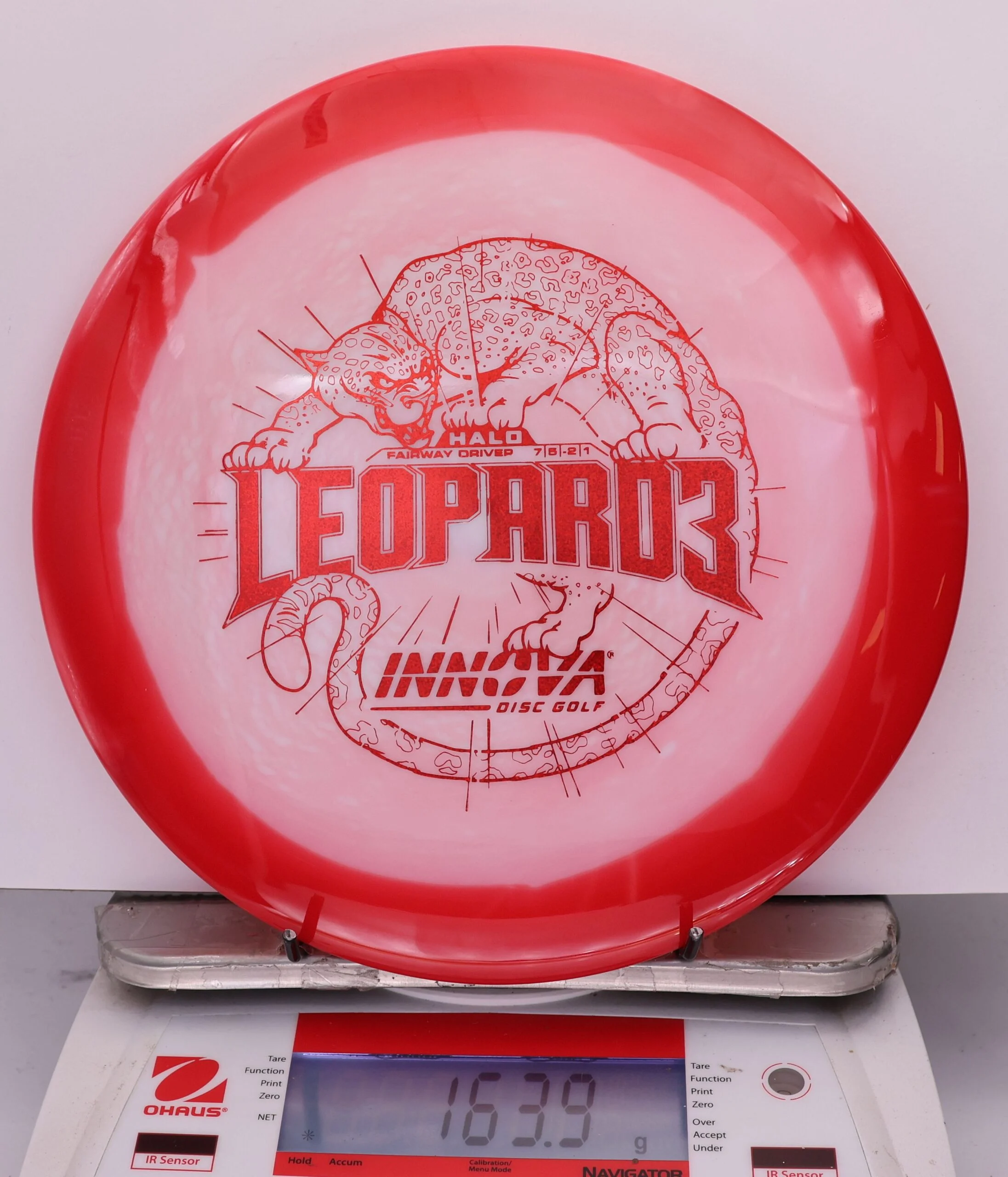 821116 Halo Star Leopard3 - #664 Red-White, 164