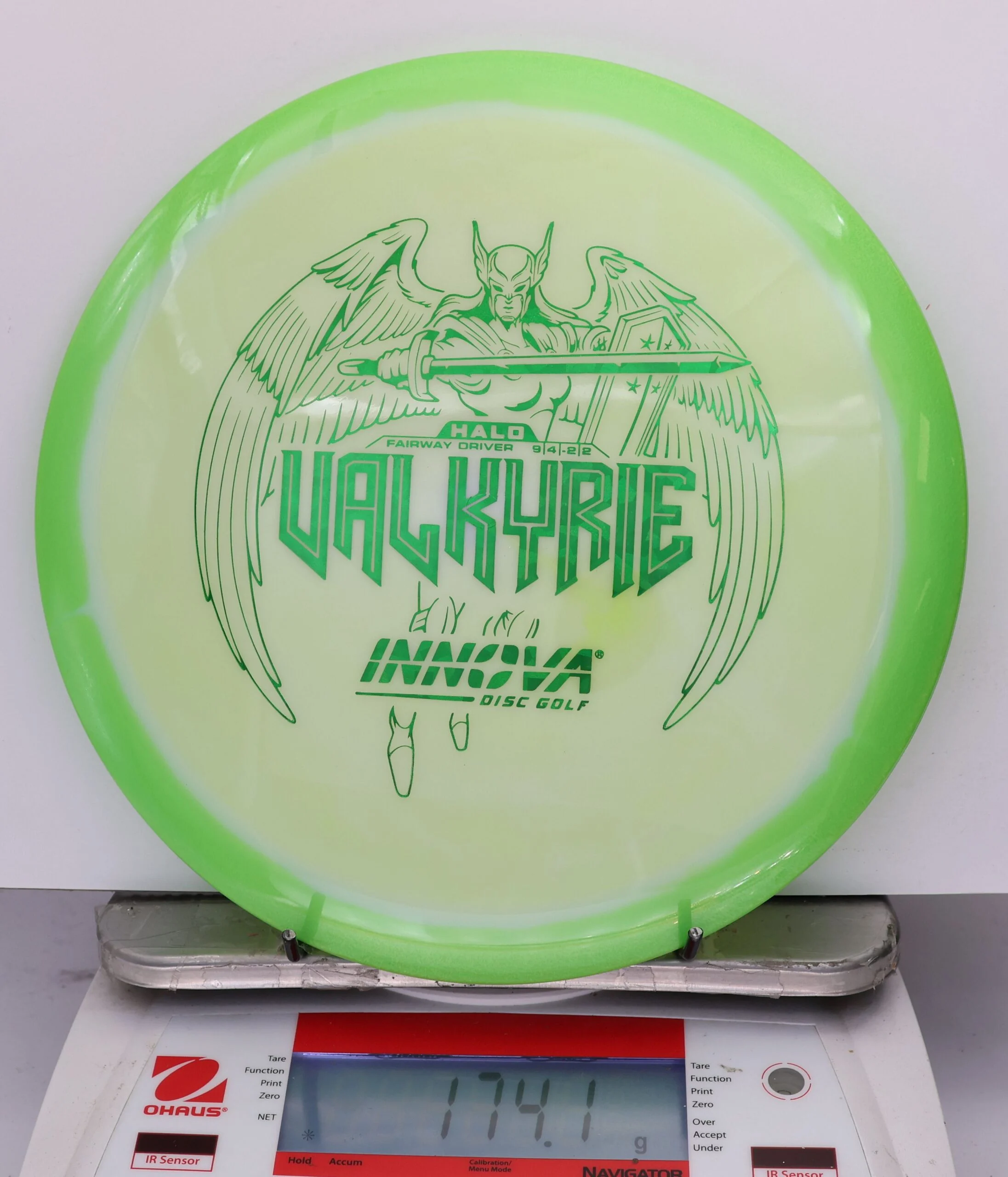 821158 Halo Star Valkyrie - #667 Green-White, 174