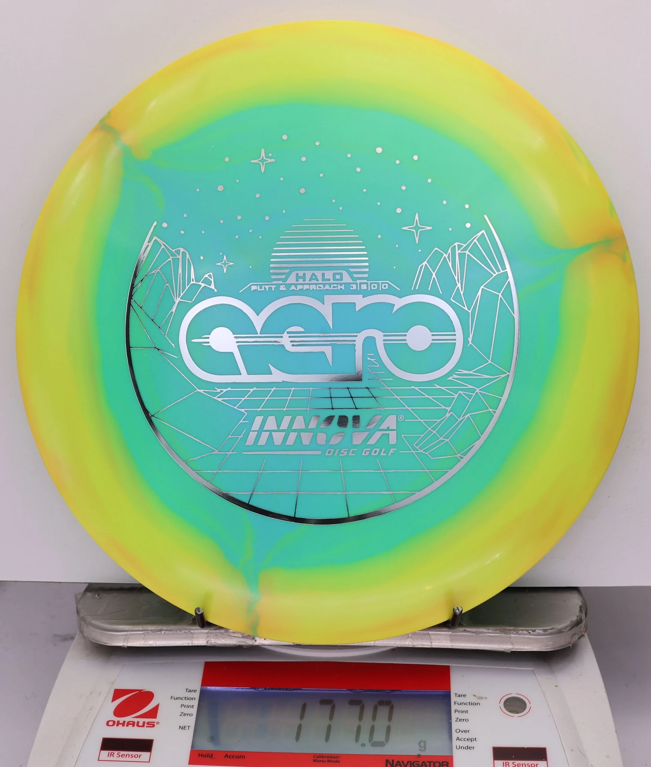 821295 Halo Star Aero - #662 Yellow-Aqua, 177