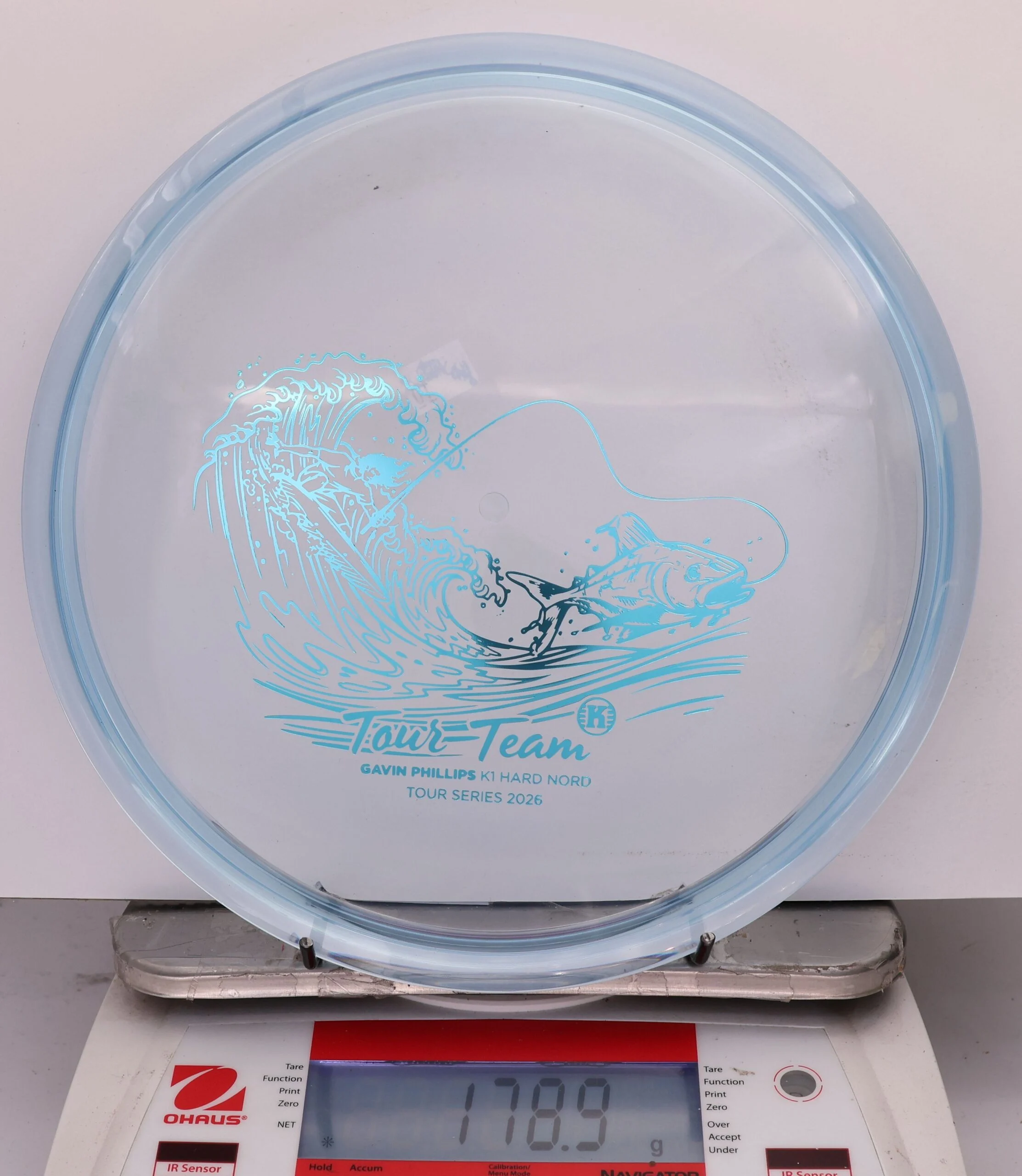 822466 K1 Hard Nord, 2026 Gavin Phillips Tour Series - #10 Clear Blue, 179