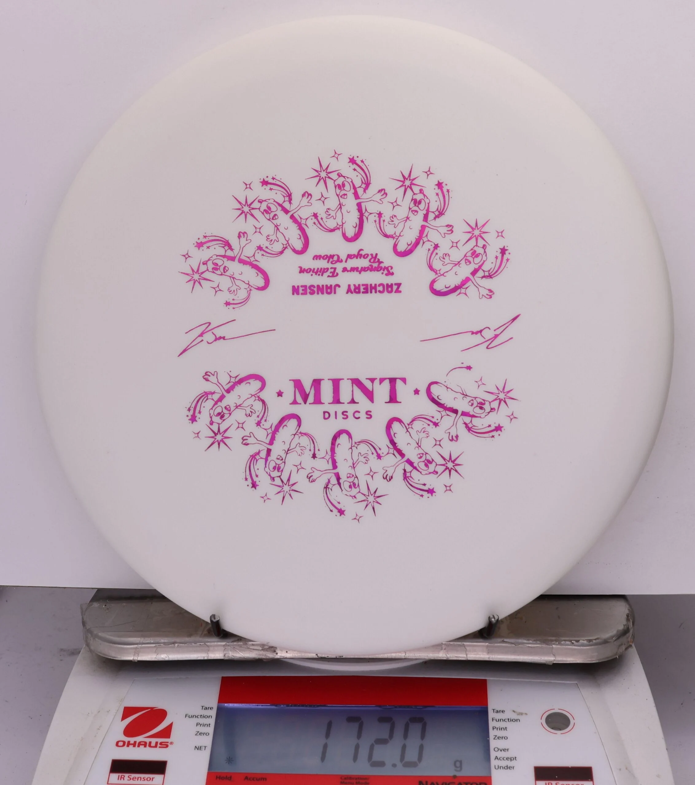 823352 Nocturnal Glow Royal Medium Pickle, Zachery Jansen 2026 Signature Edition - #07 Glow, 172