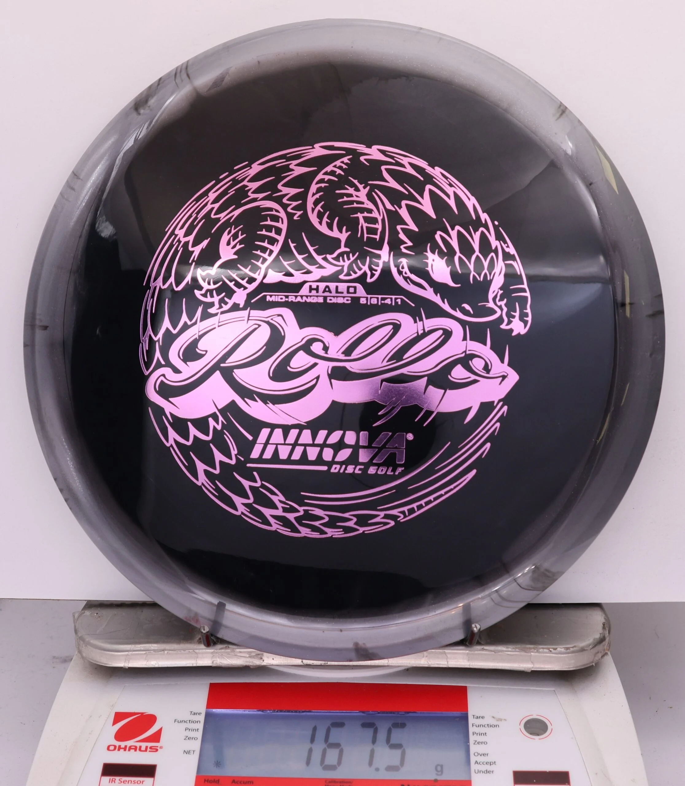 824198 Halo Star Rollo - #680 White-Black, 168