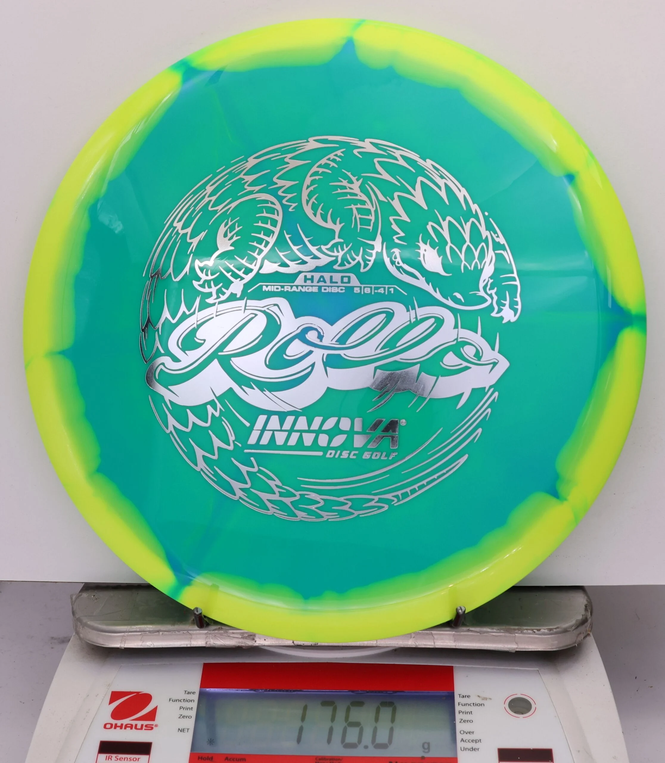 824213 Halo Star Rollo - #685 Yellow-Teal, 176