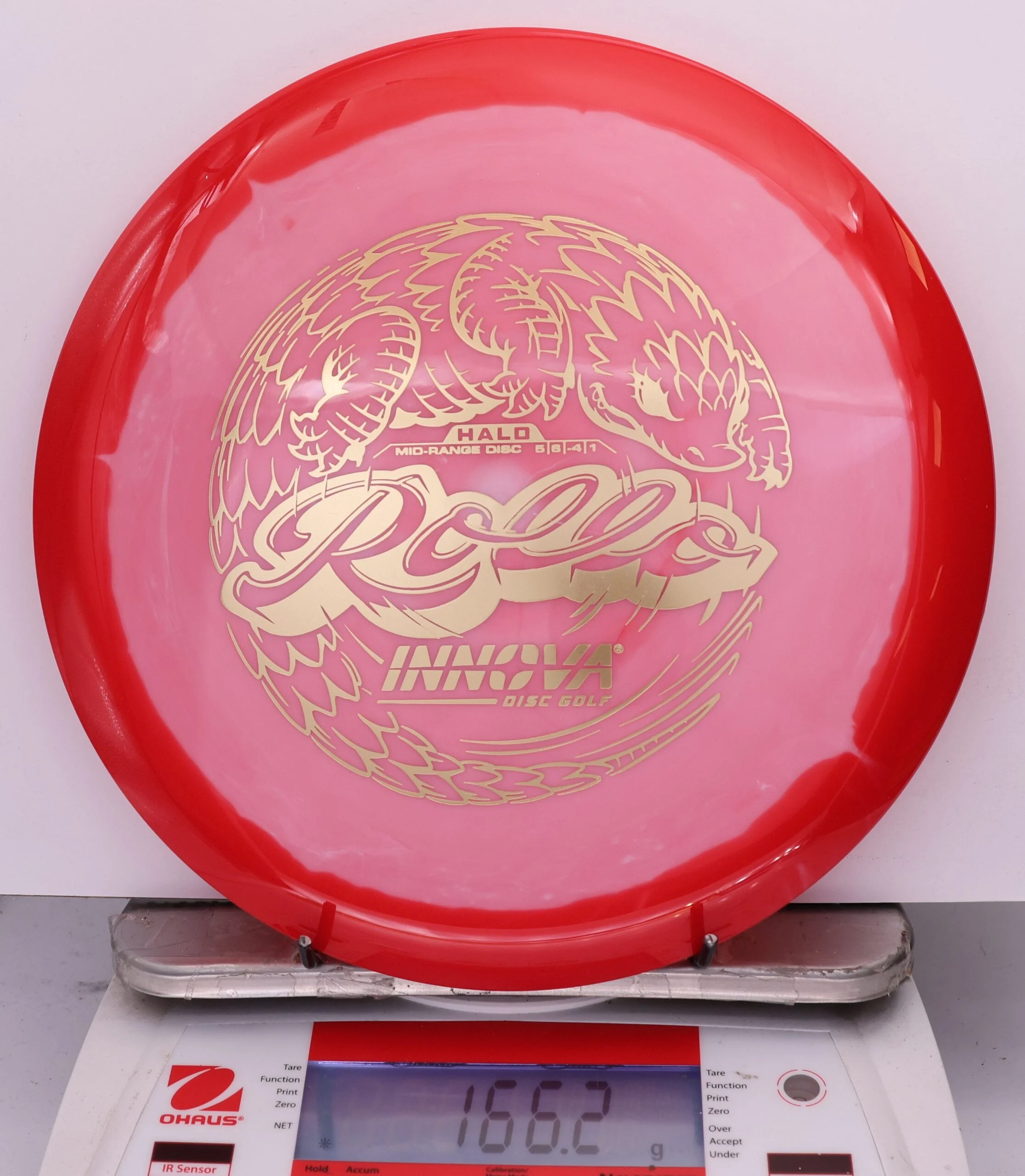 824230 Halo Star Rollo - #692 Red-White, 166