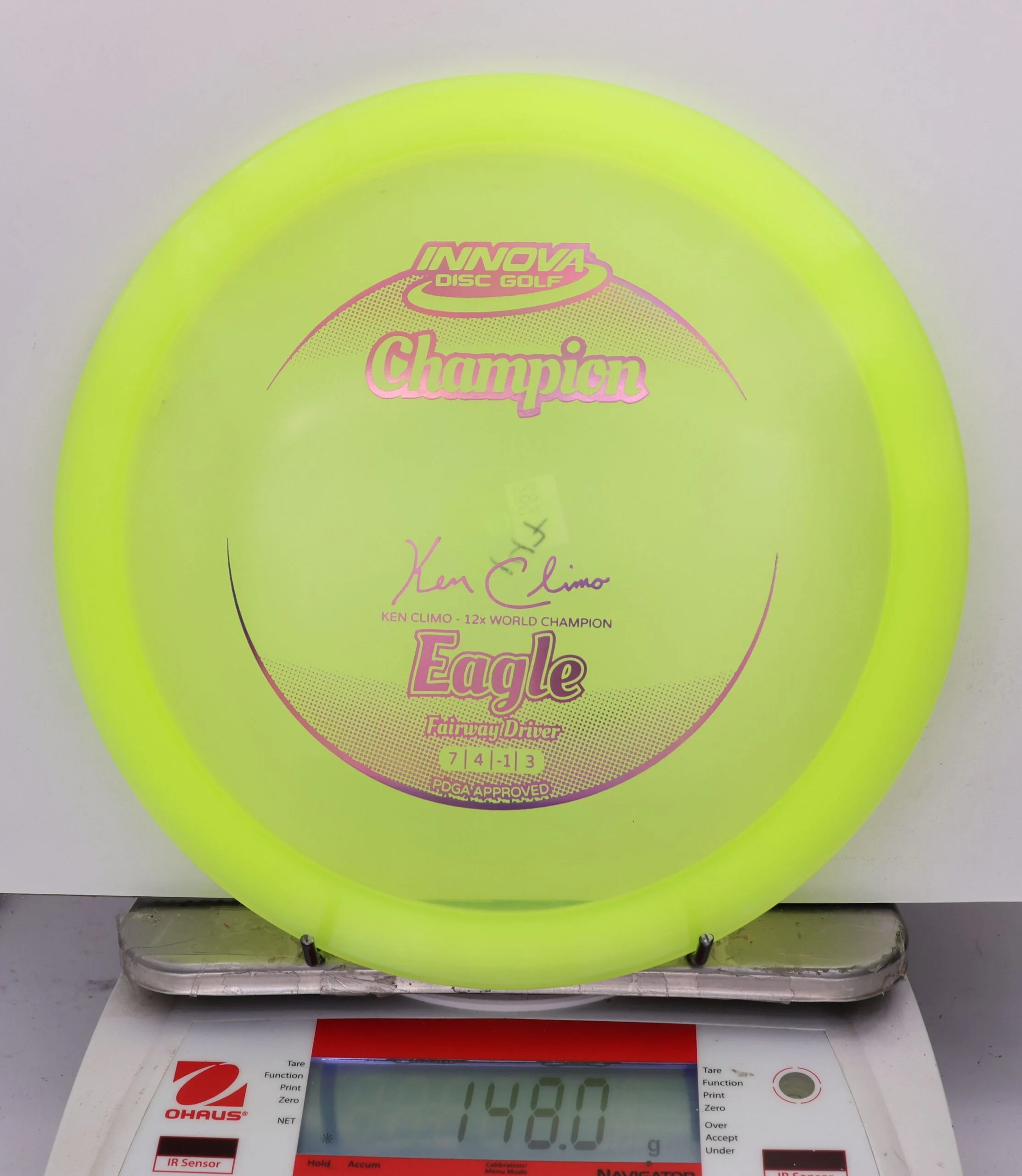 824864 Champion Eagle X, Ken Climo 12x - #682 Yellow, 148