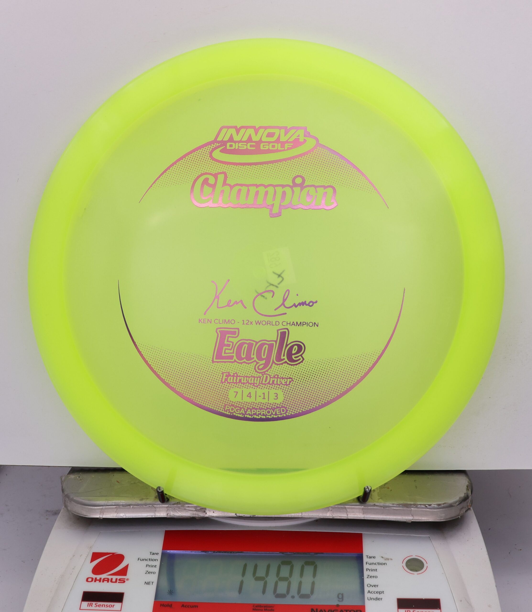 824864 Champion Eagle X, Ken Climo 12x - #682 Yellow, 148