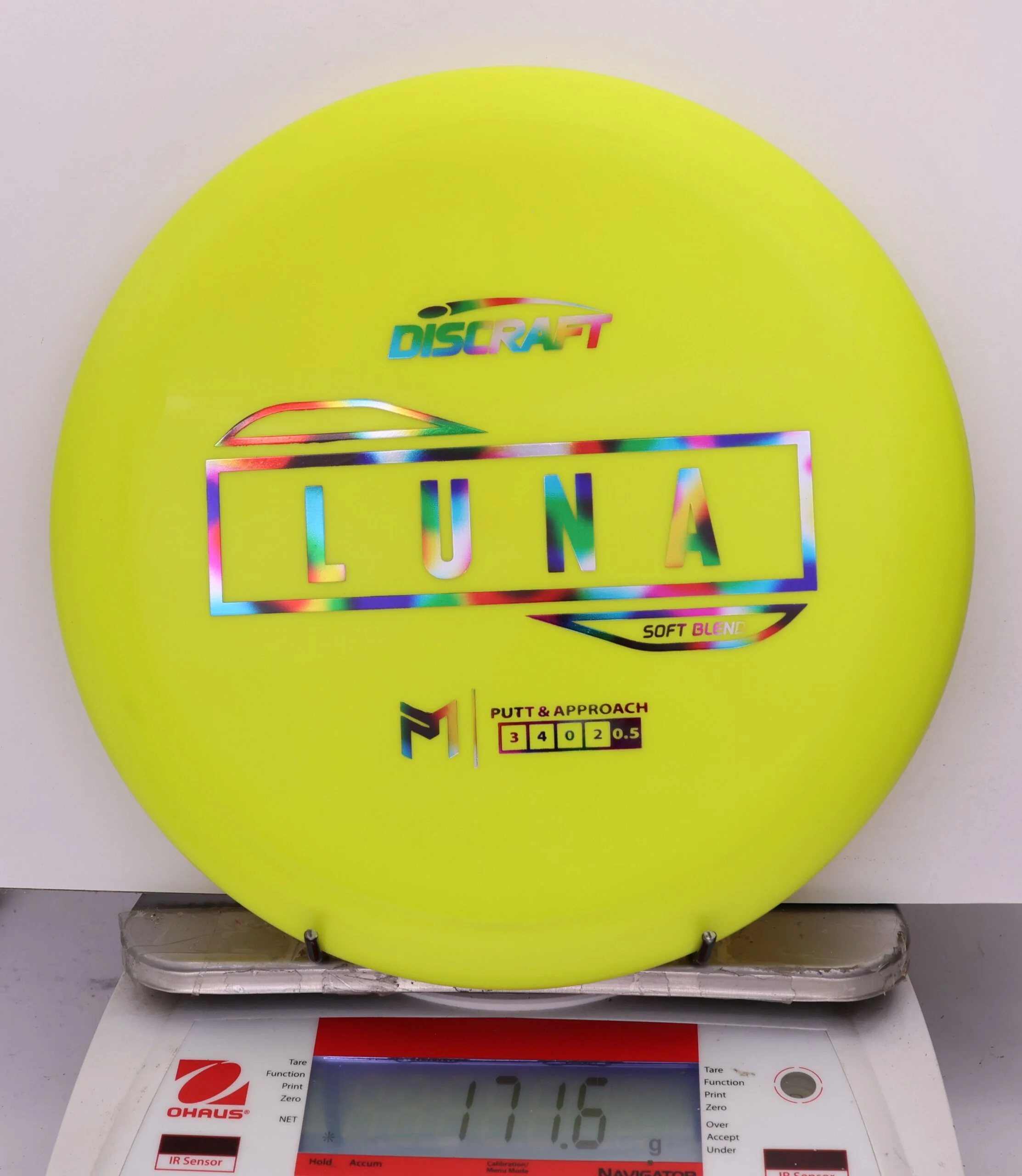825291 Putter Line Soft Luna, Paul McBeth - #251 Yellow, 172
