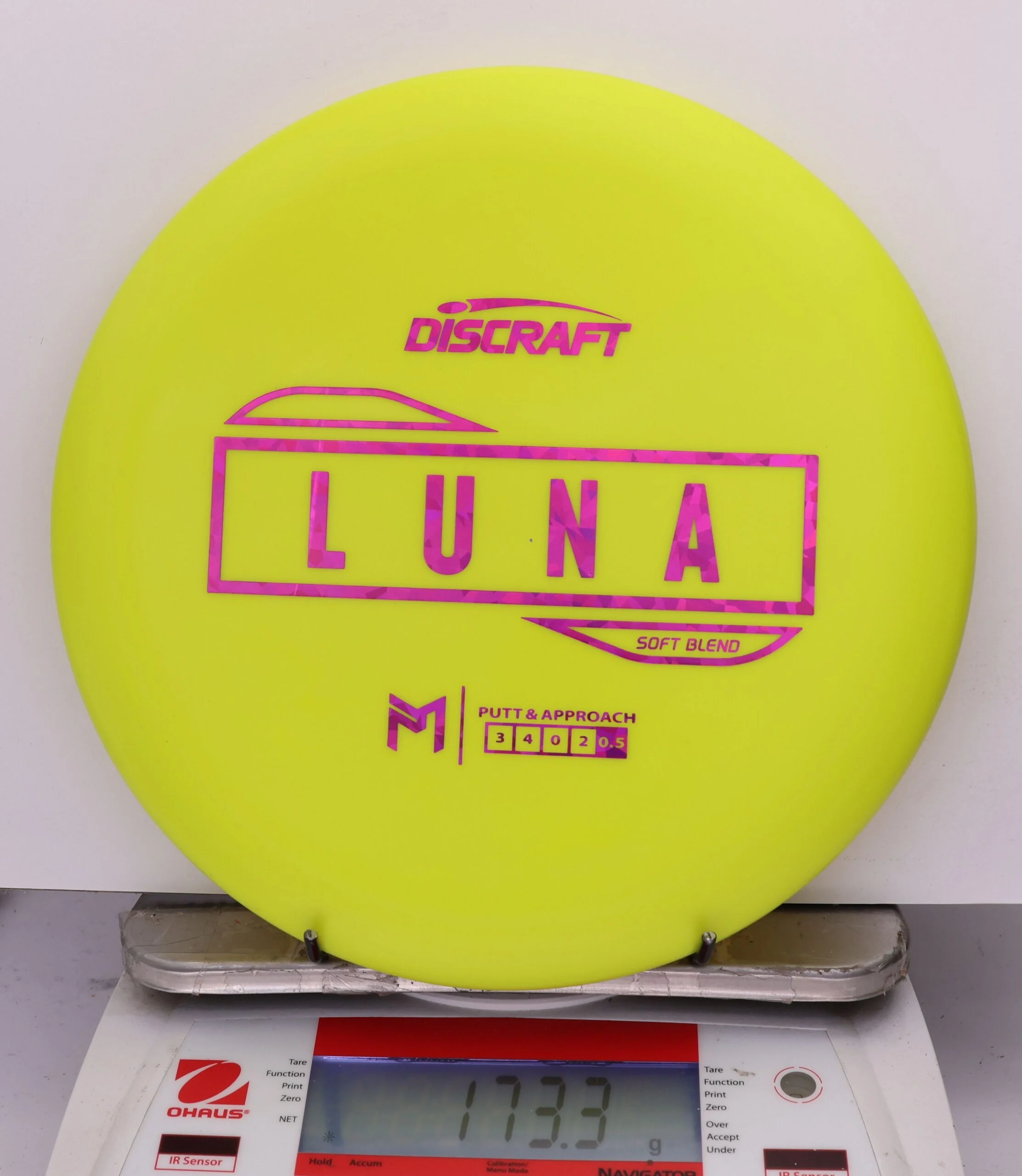 825294 Putter Line Soft Luna, Paul McBeth - #254 Yellow, 173