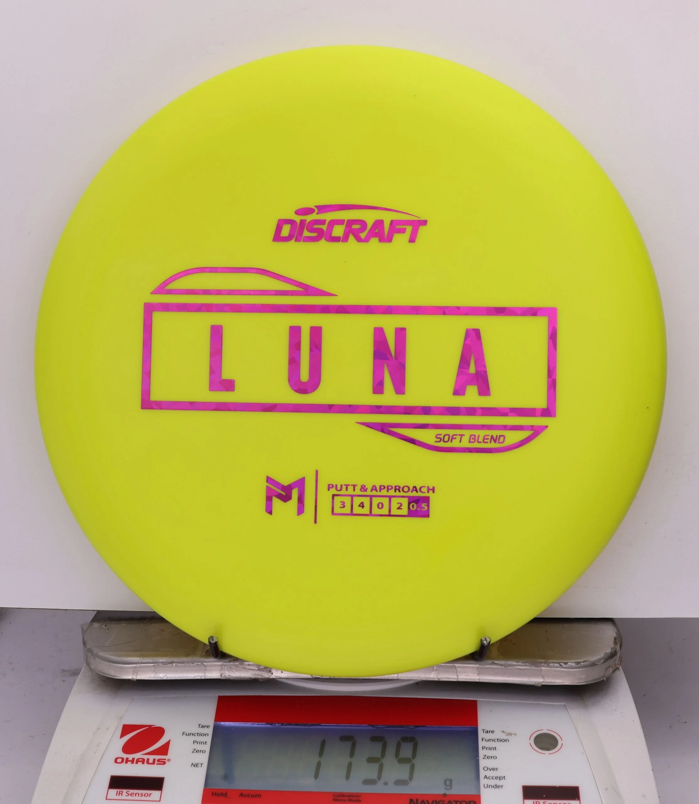 825328 Putter Line Soft Luna, Paul McBeth - #257 Yellow, 174