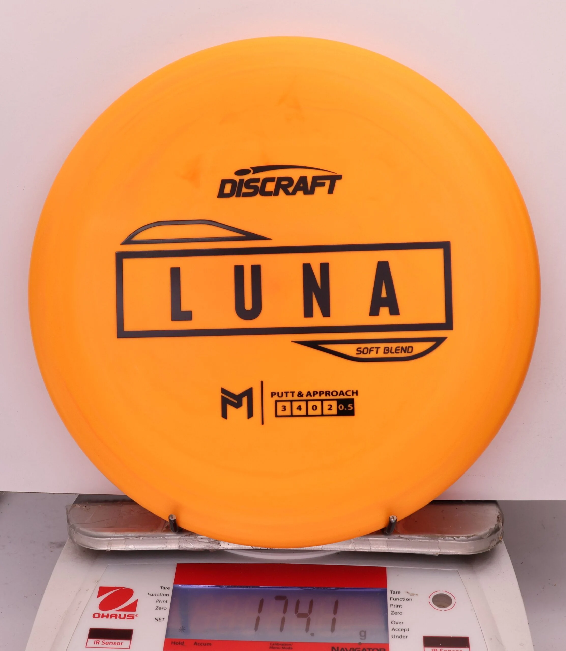 825330 Putter Line Soft Luna, Paul McBeth - #259 Orange, 174