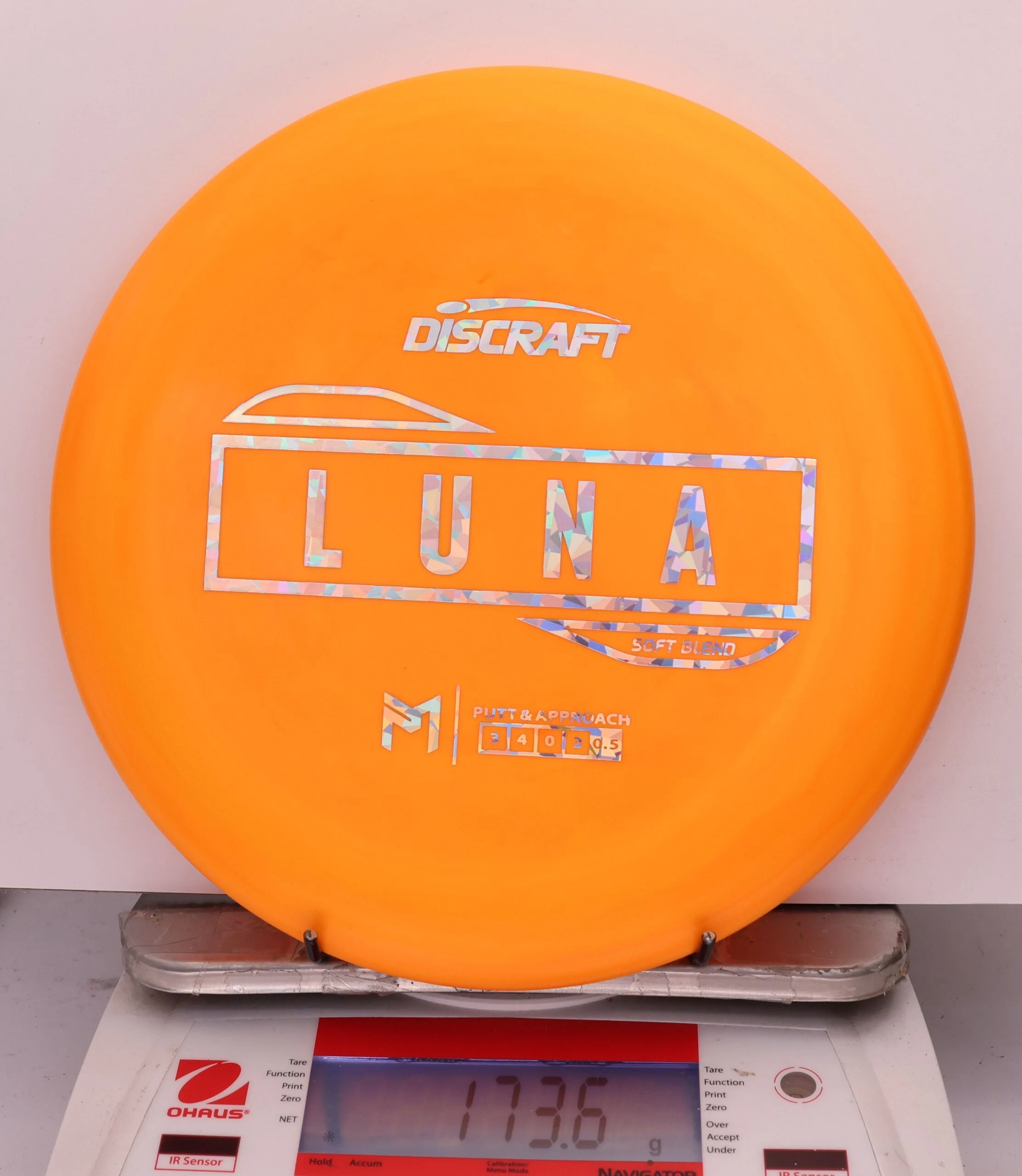 825364 Putter Line Soft Luna, Paul McBeth - #262 Orange, 174