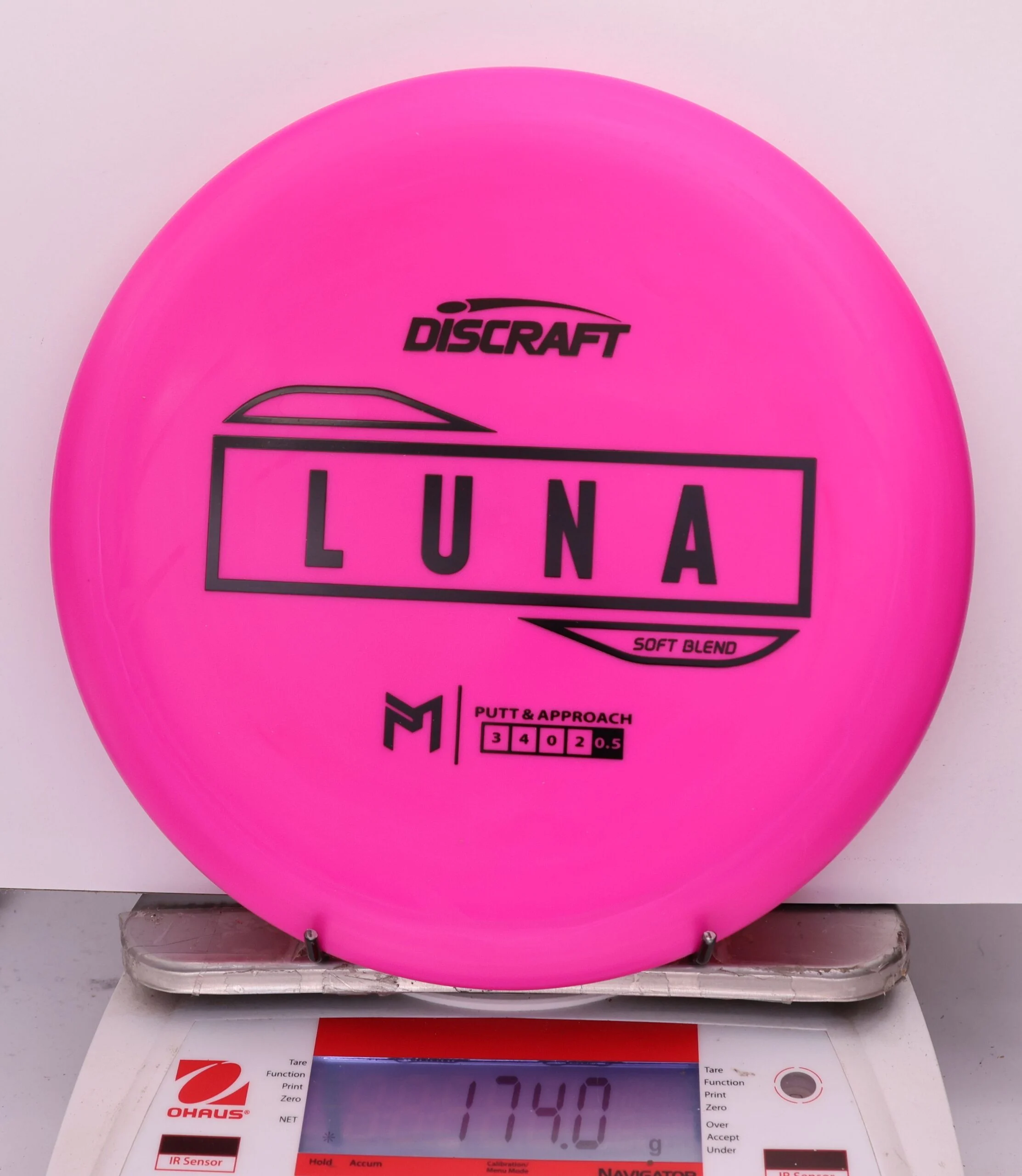 825438 Putter Line Soft Luna, Paul McBeth - #274 Pink, 174