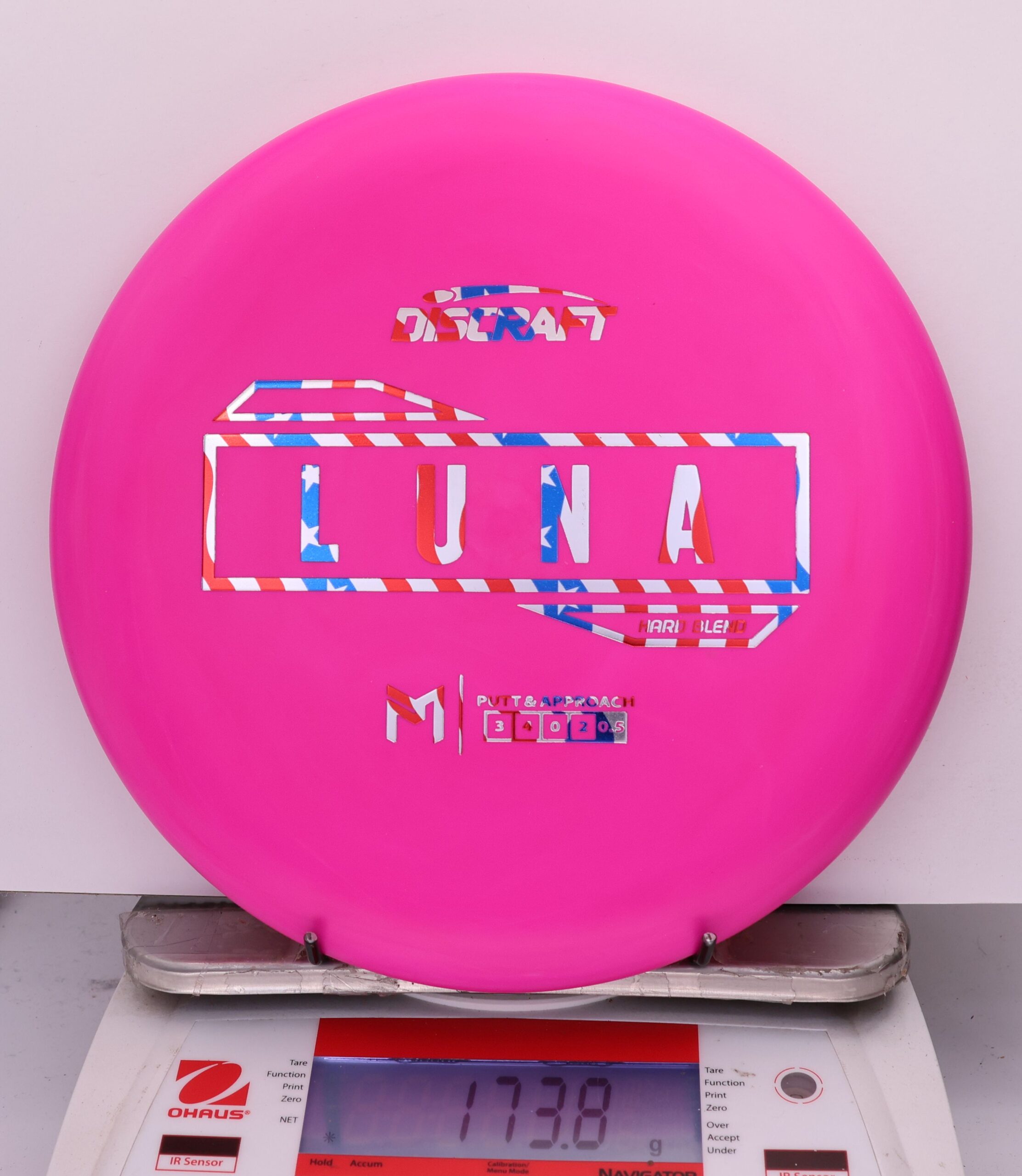 825599 Putter Line Hard Luna, Paul McBeth - #256 Pink, 174