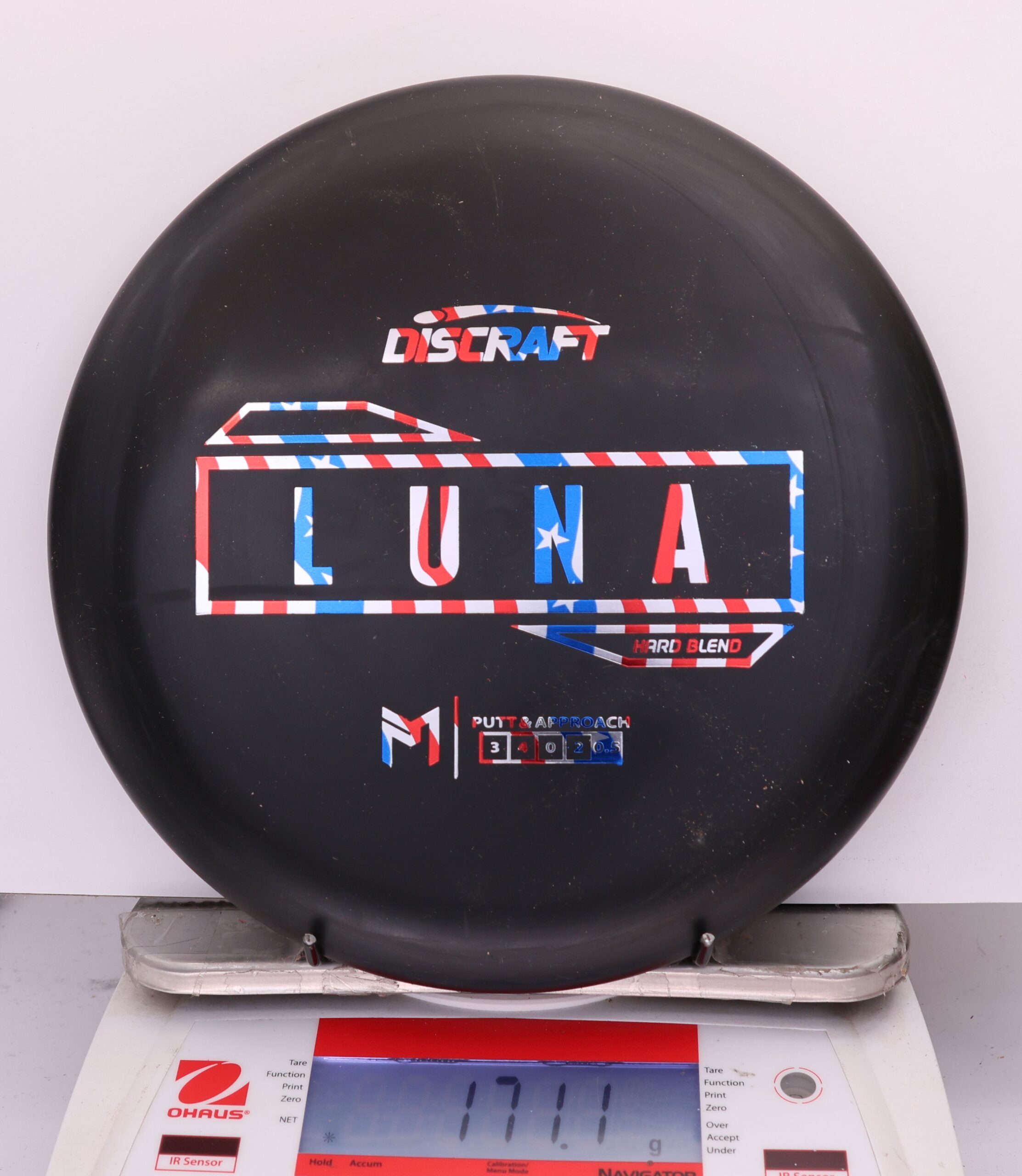 825603 Putter Line Hard Luna, Paul McBeth - #260 Black, 171