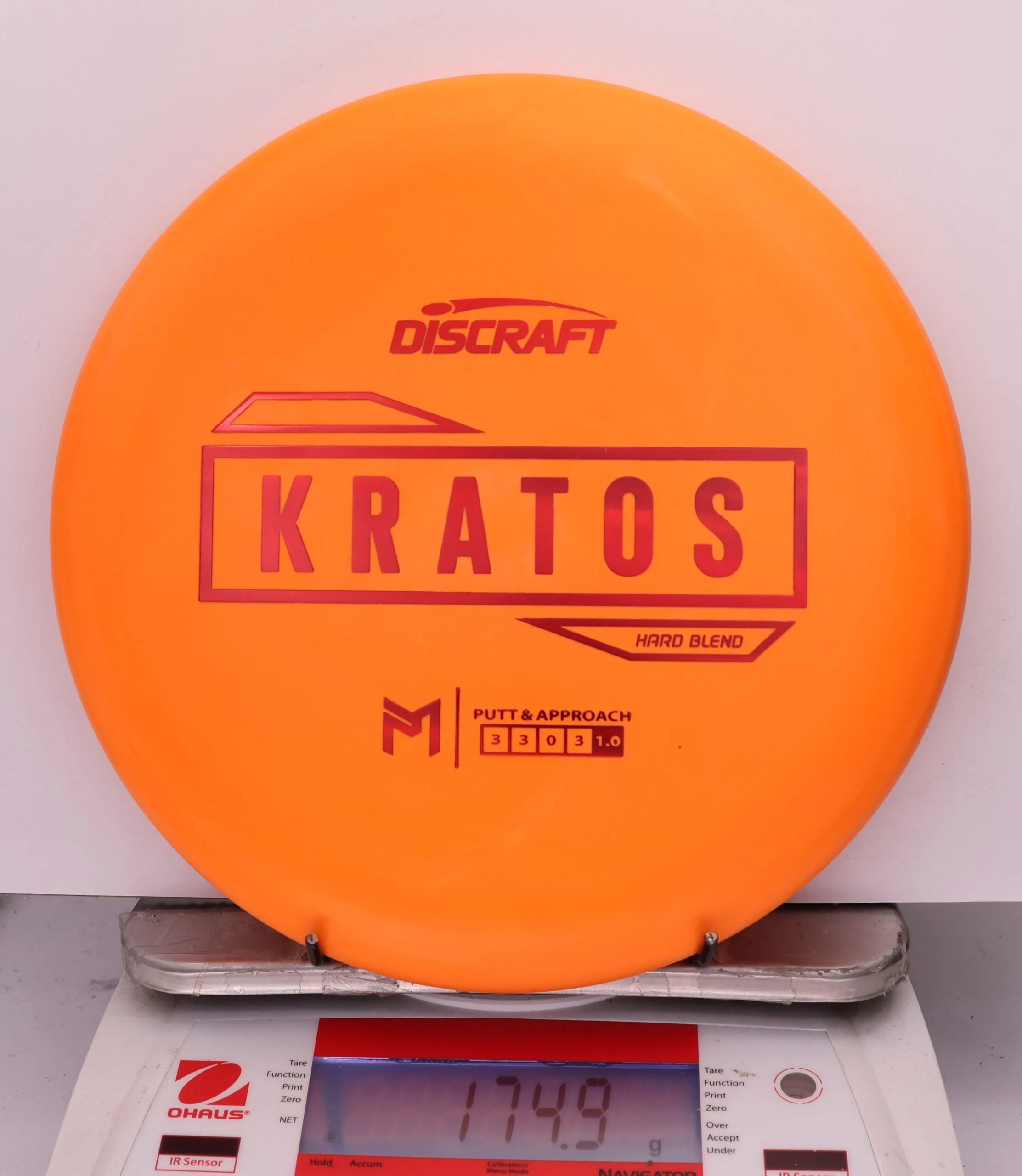 825643 Putter Line Hard Kratos, Paul McBeth - #253 Orange, 175