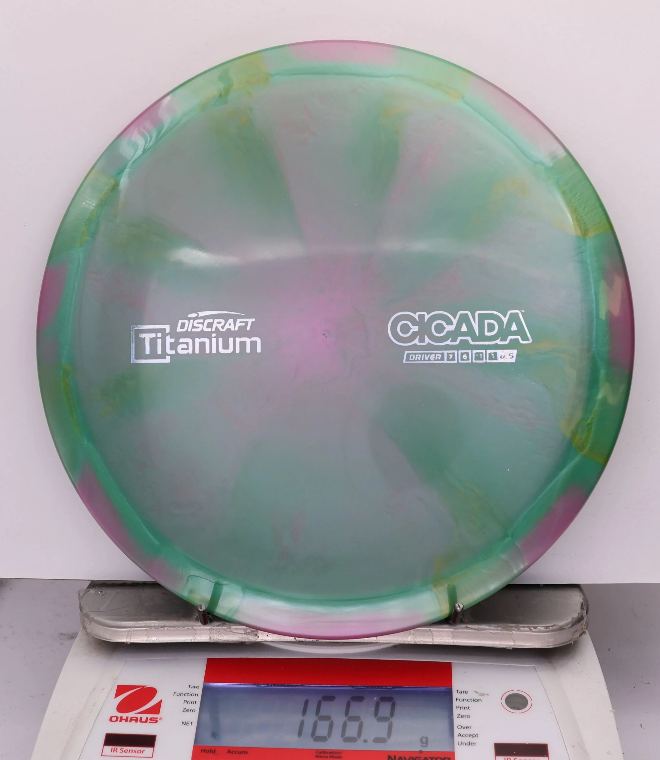 826068 Titanium Cicada - #252 GreenPink, 167