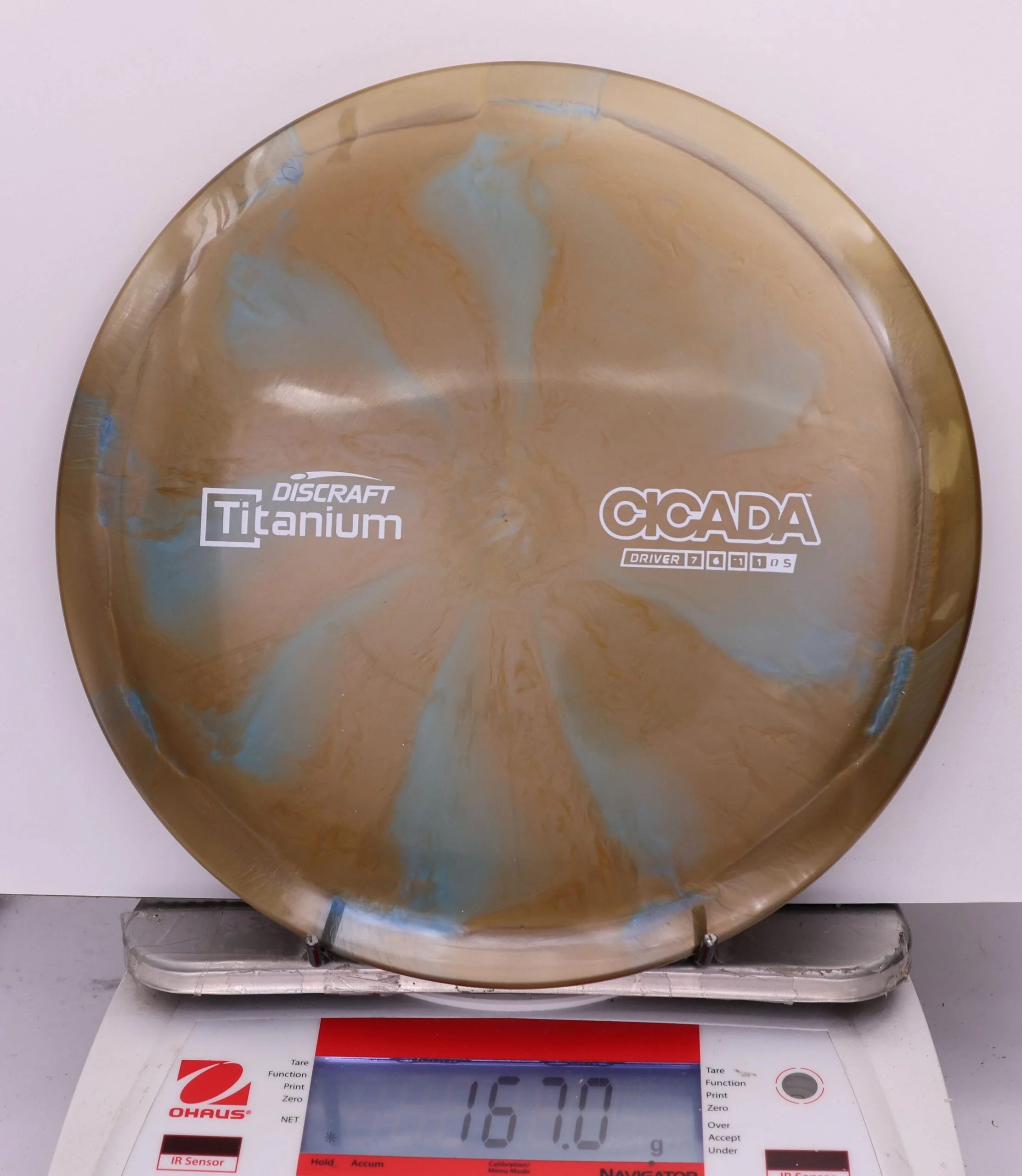 826069 Titanium Cicada - #253 CopperLtBLue, 167