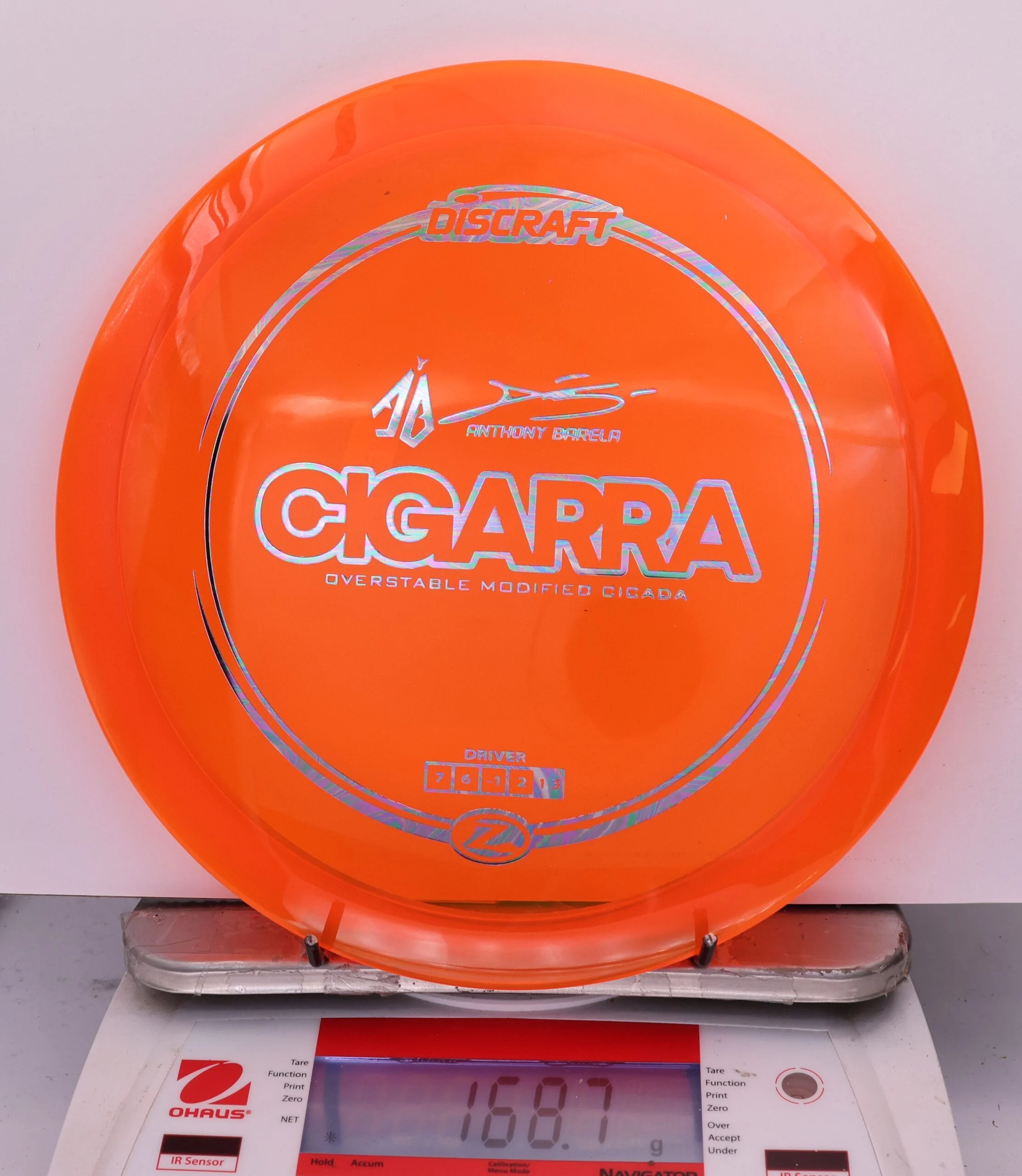 826403 Z Cigarra, Anthony Barrela - #256 Orange, 169