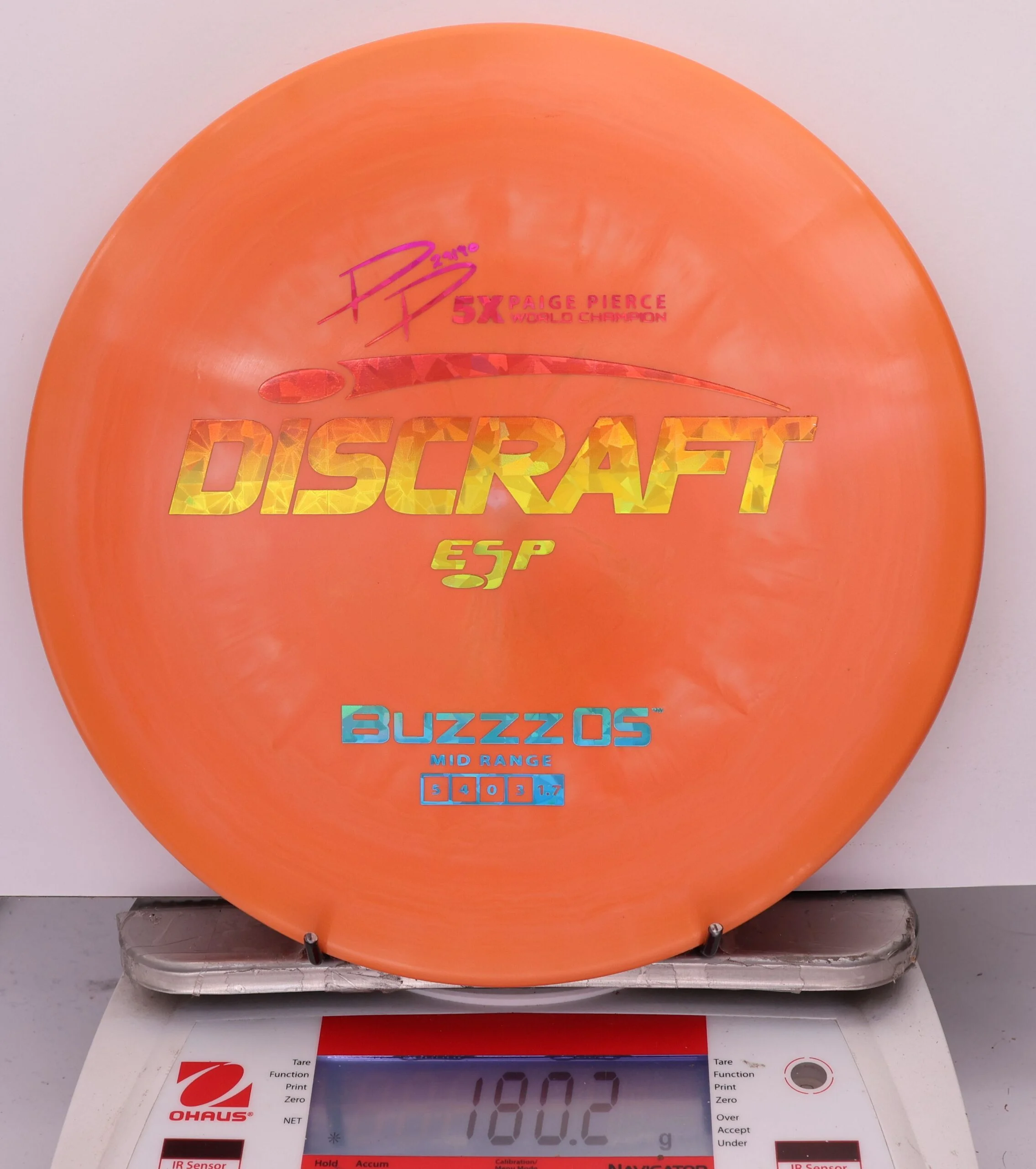 826965 ESP Buzzz OS, Paige Pierce 5X - #256 Orange, 180