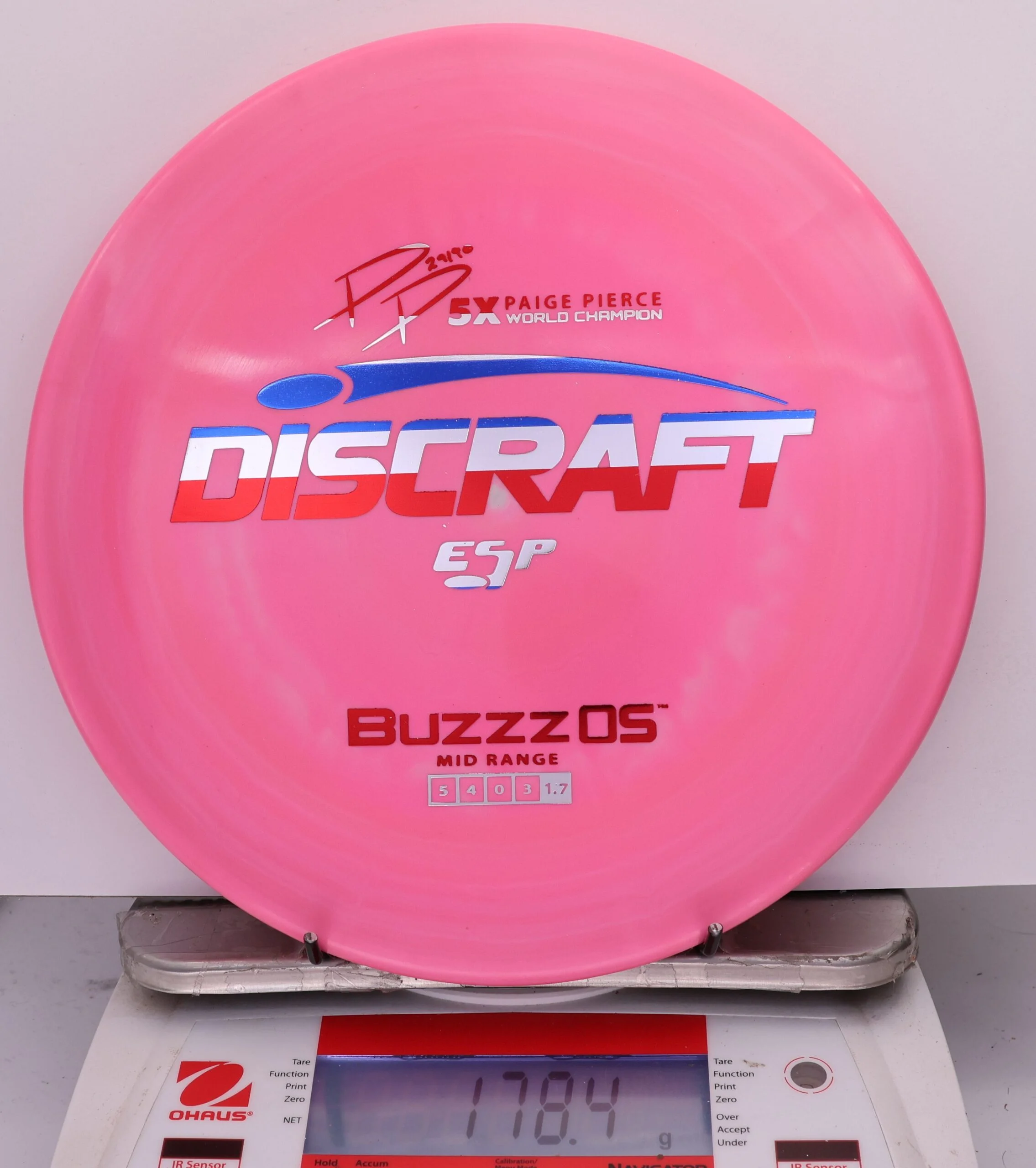 826967 ESP Buzzz OS, Paige Pierce 5X - #258 Pink, 178