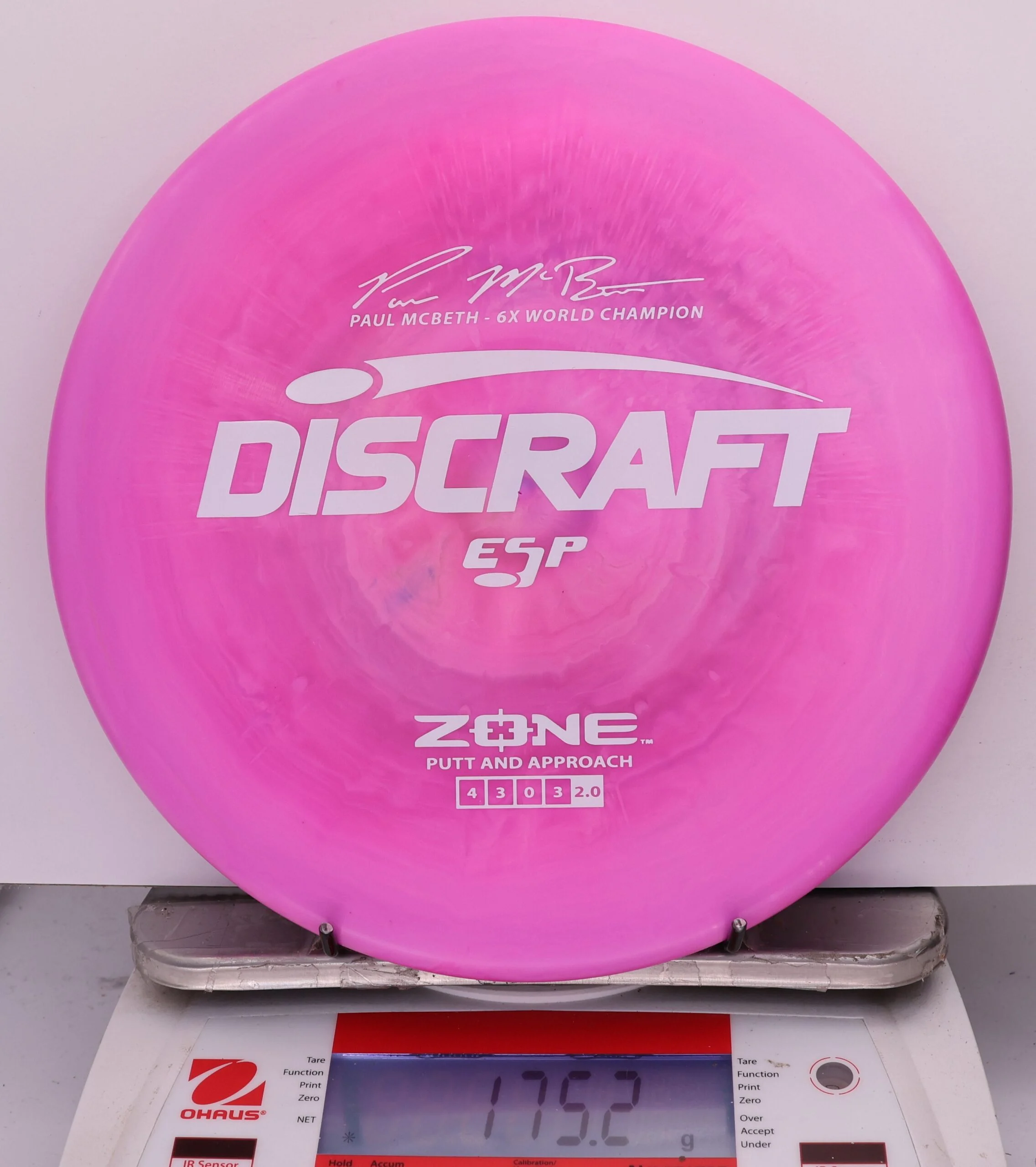 827092 ESP Zone, Paul McBeth 6X - #255 Pink, 175