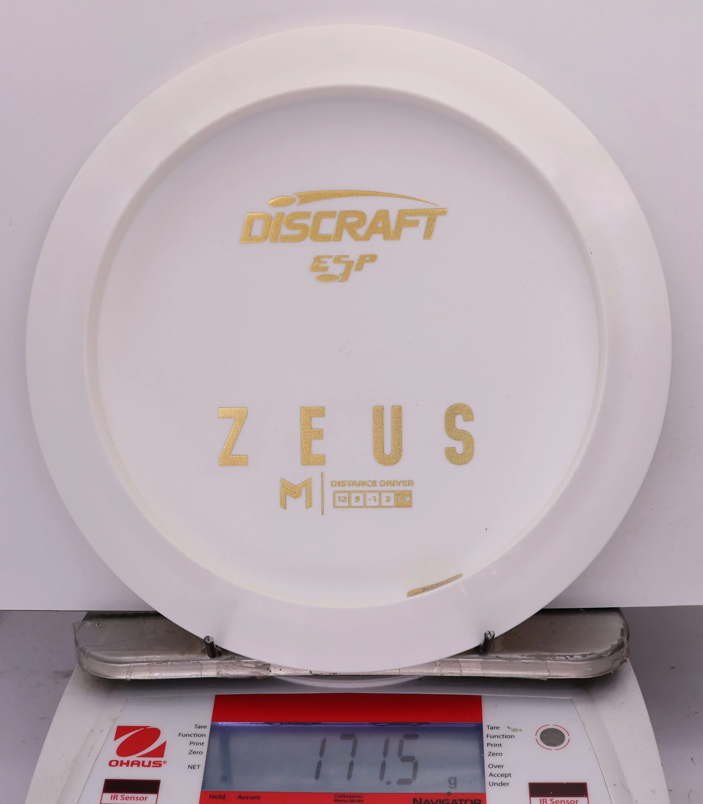 827148 ESP Zeus, Paul McBeth - Bottom Stamp - #251 White, 172