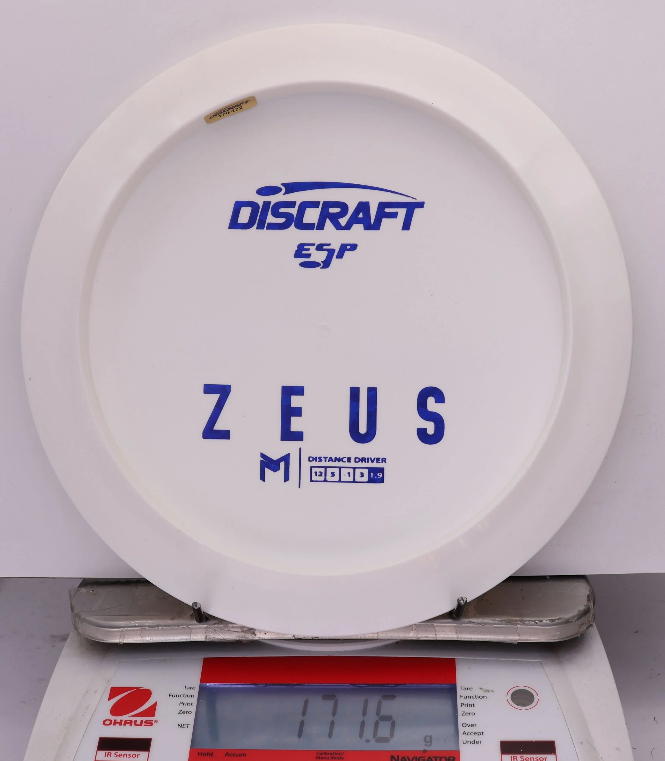 827158 ESP Zeus, Paul McBeth - Bottom Stamp - #252 White, 172