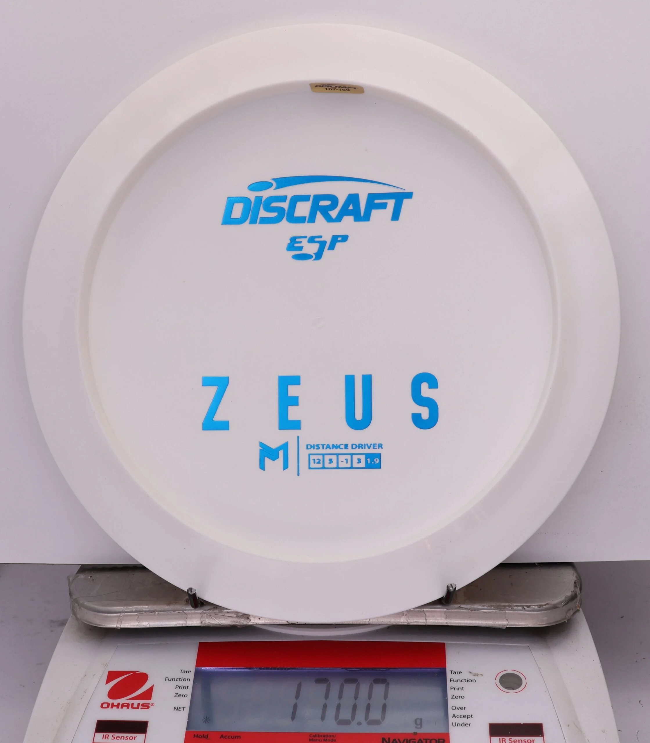 827159 ESP Zeus, Paul McBeth - Bottom Stamp - #253 White, 170