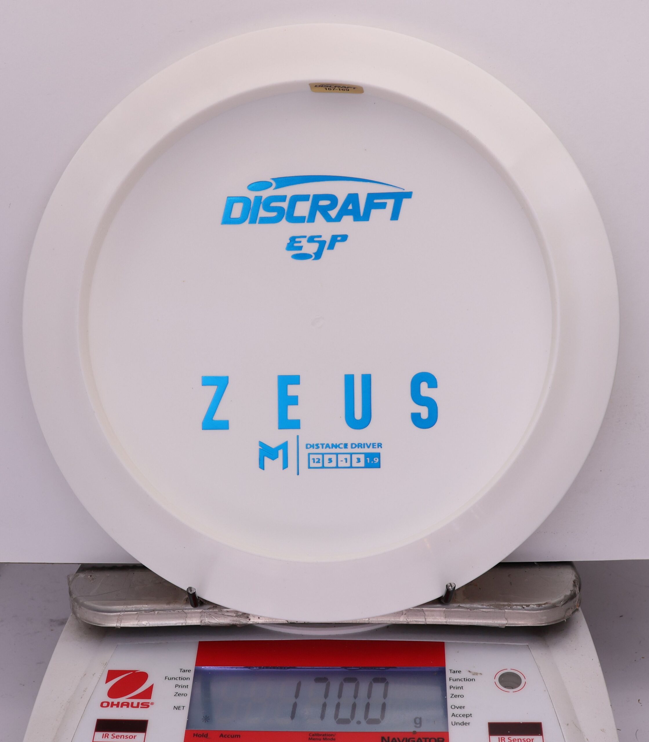 ESP Zeus, Paul McBeth - Bottom Stamp • Marshall Street Disc Golf