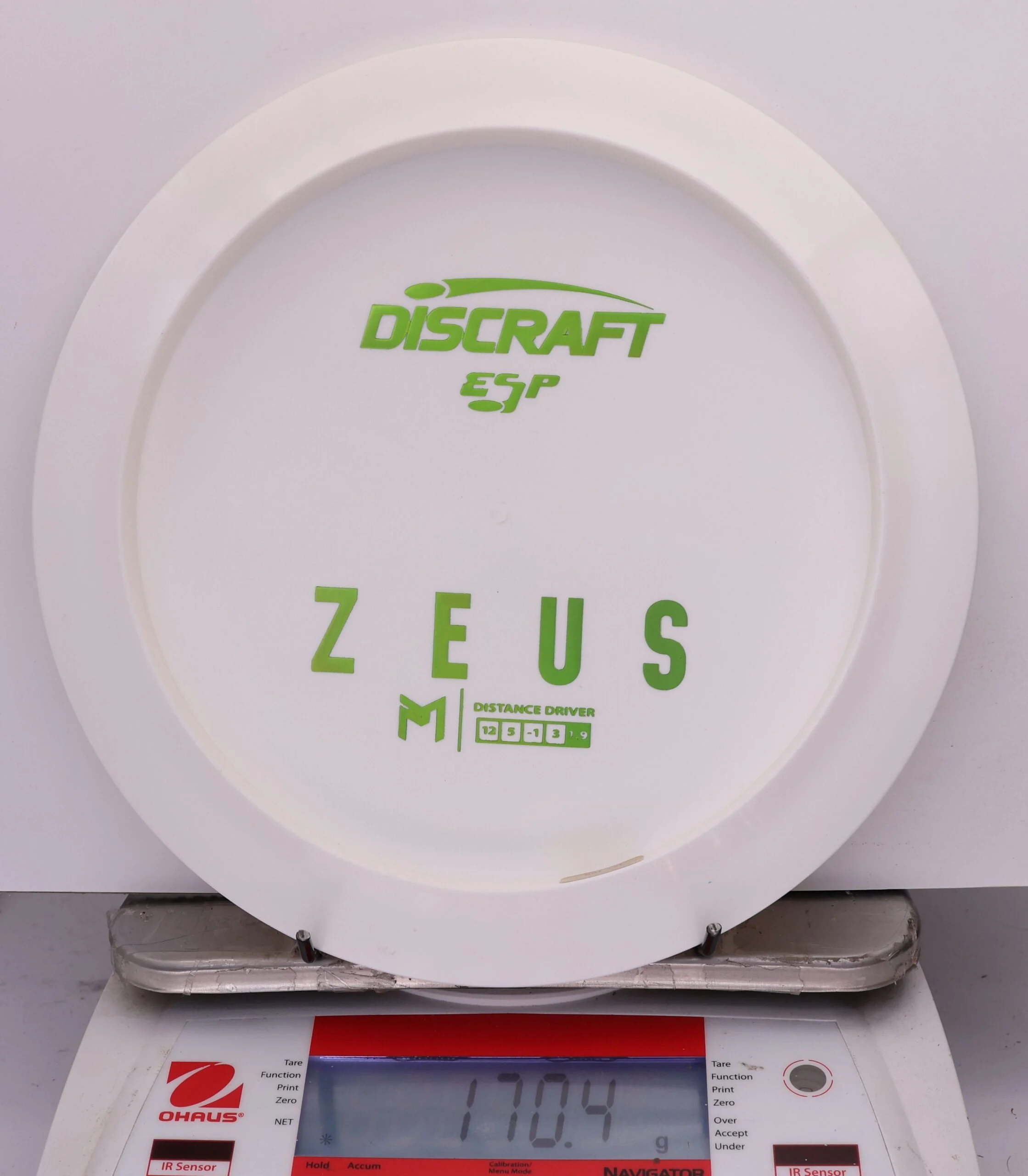 827160 ESP Zeus, Paul McBeth - Bottom Stamp - #254 White, 170