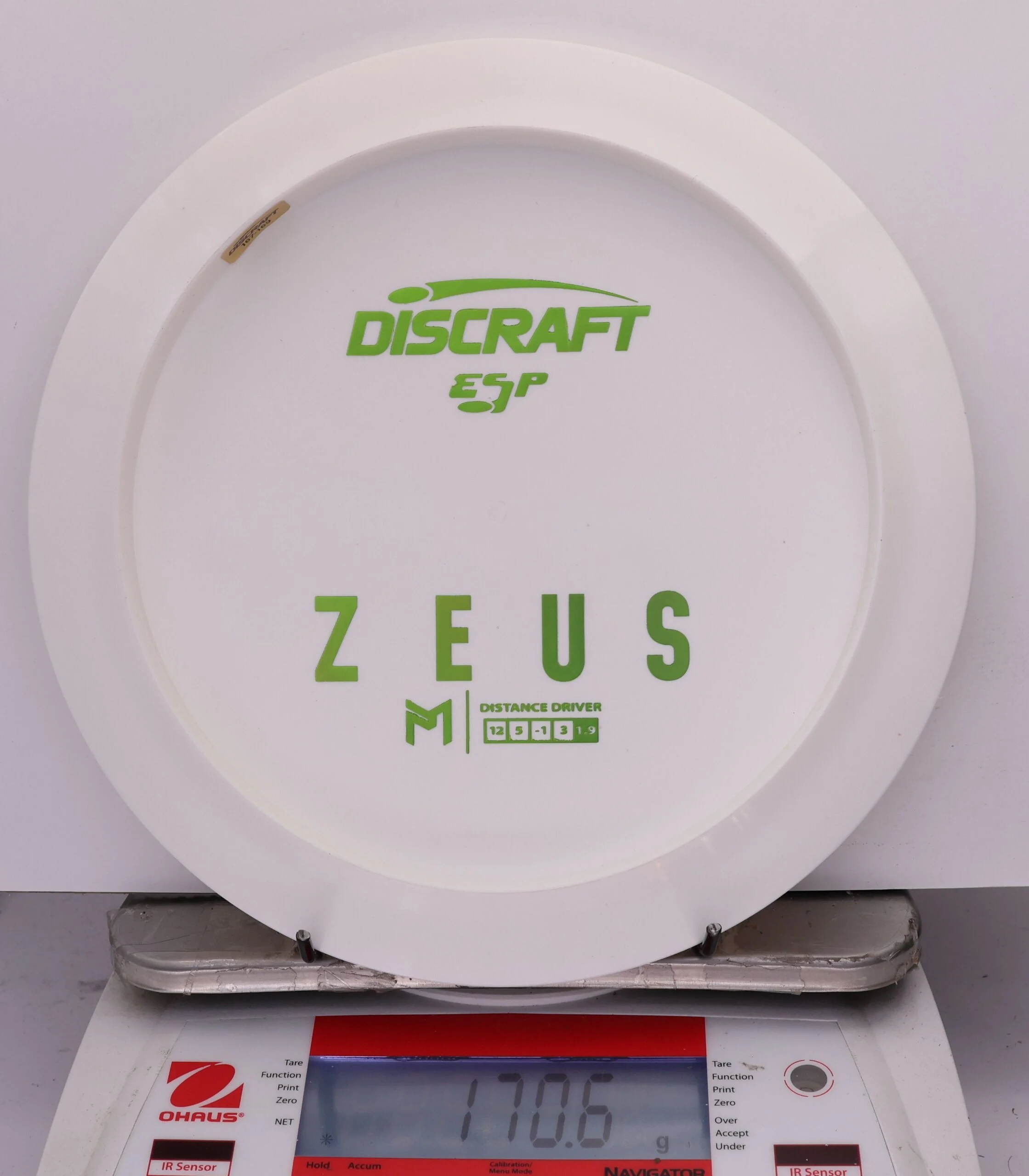 827161 ESP Zeus, Paul McBeth - Bottom Stamp - #255 White, 171