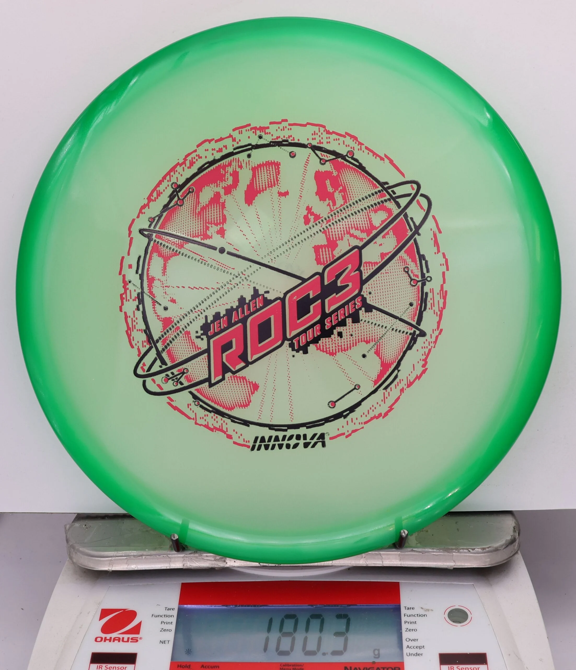 831042 Proto Glow Halo Champion Roc3, Jennifer Allen 2026 Tour Series - #11 Green-Glow, 180