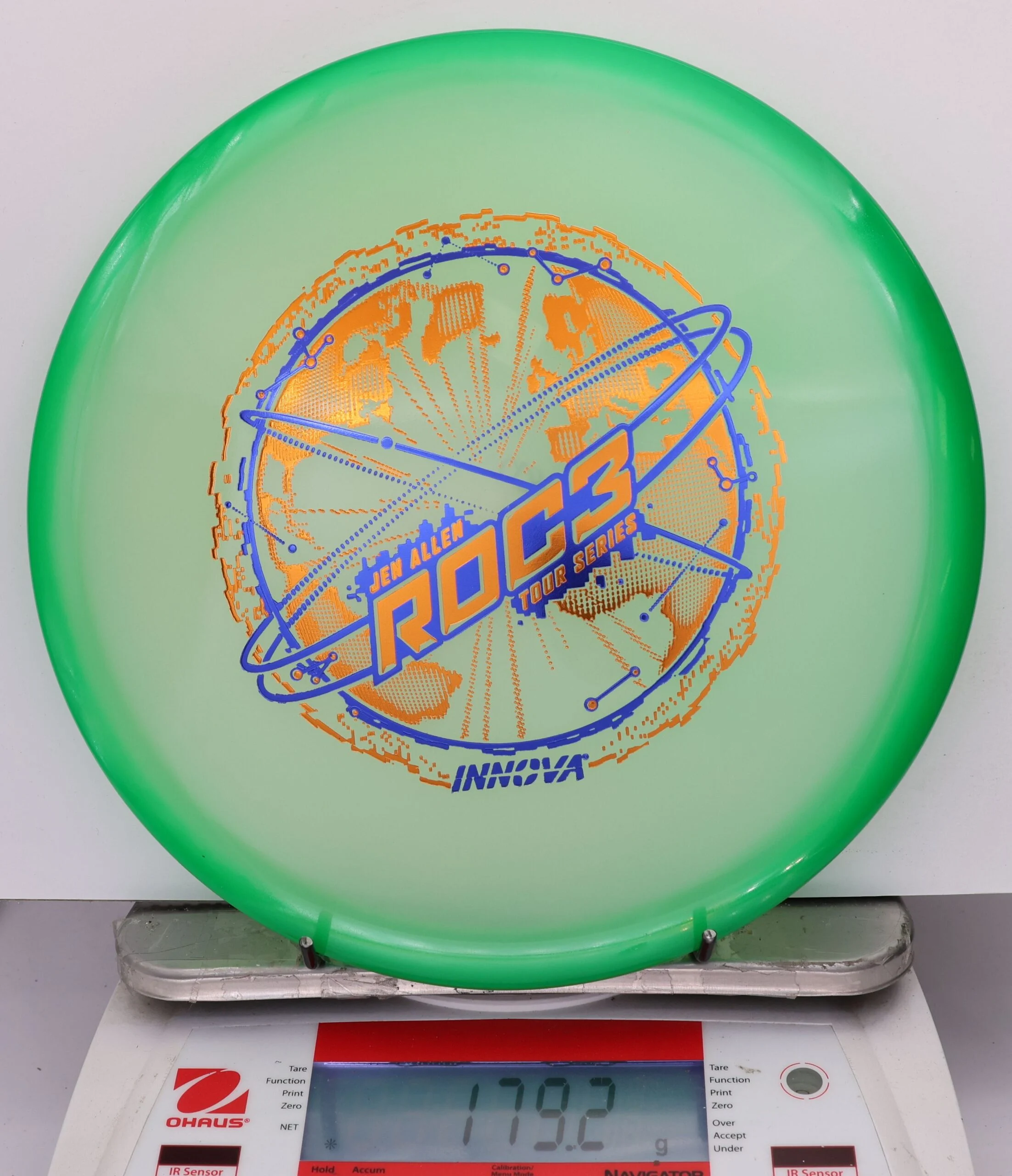 831063 Proto Glow Halo Champion Roc3, Jennifer Allen 2026 Tour Series - #13 Green-Glow, 179
