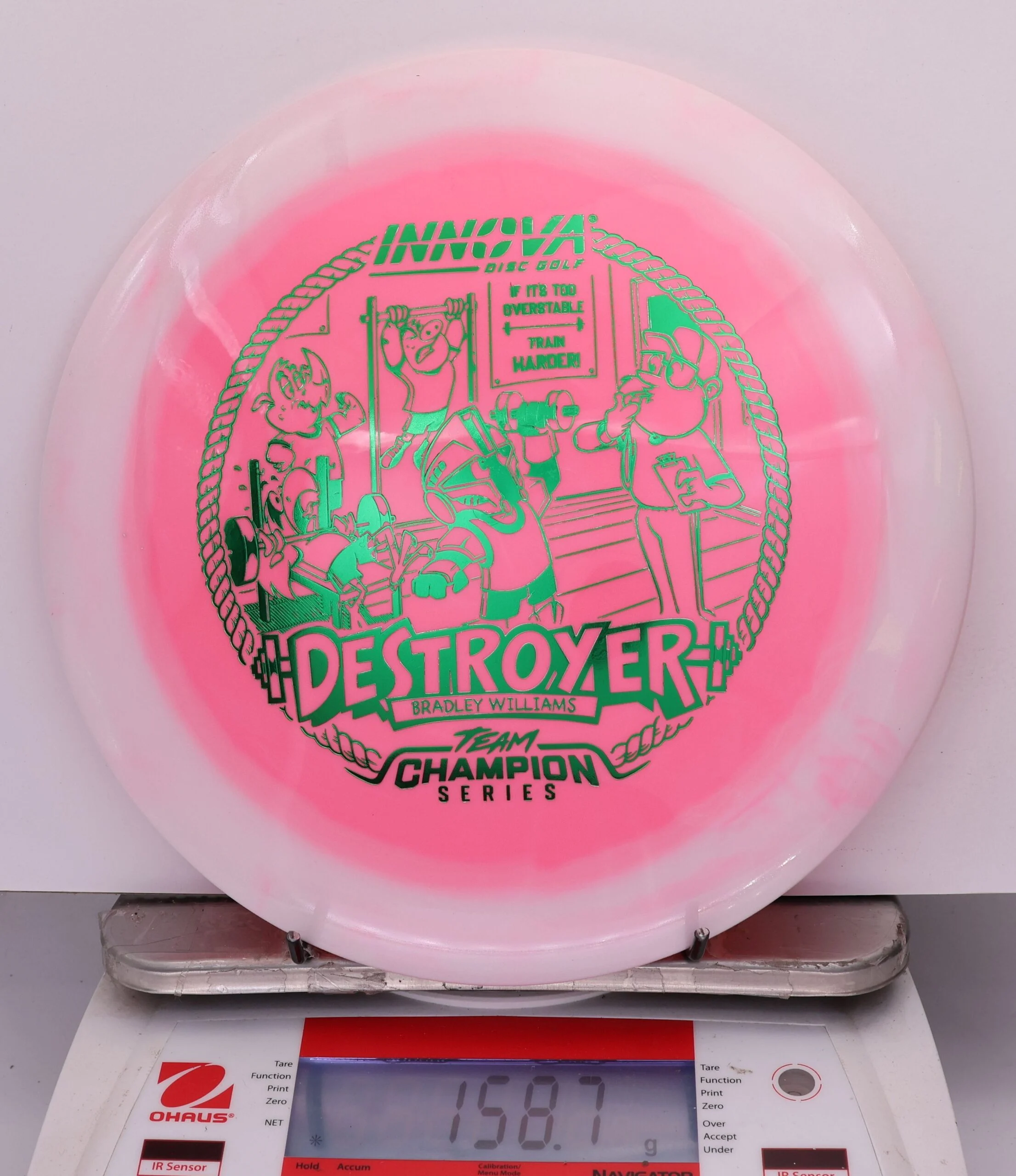 834990 Halo Star "Baby" Destroyer, Bradley Williams 2026 Tour Series - #03 White-Pink, 159