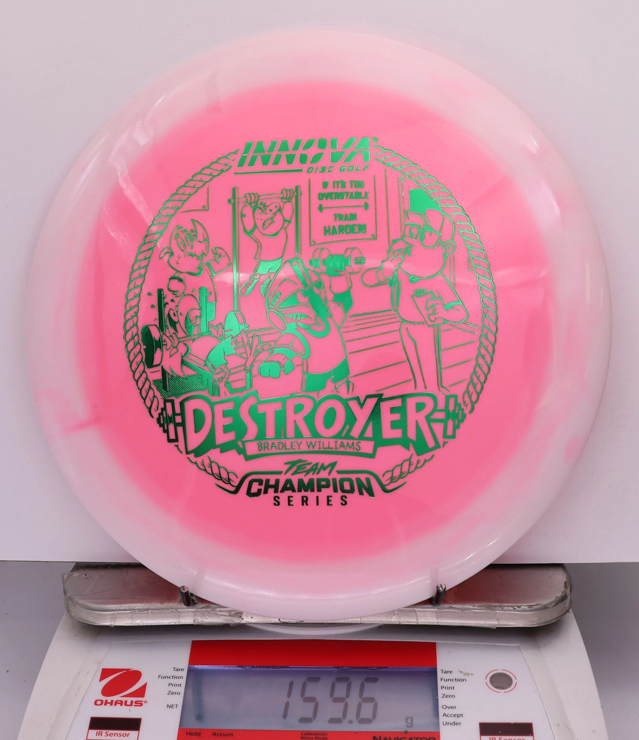 834992 Halo Star "Baby" Destroyer, Bradley Williams 2026 Tour Series - #05 White-Pink, 160
