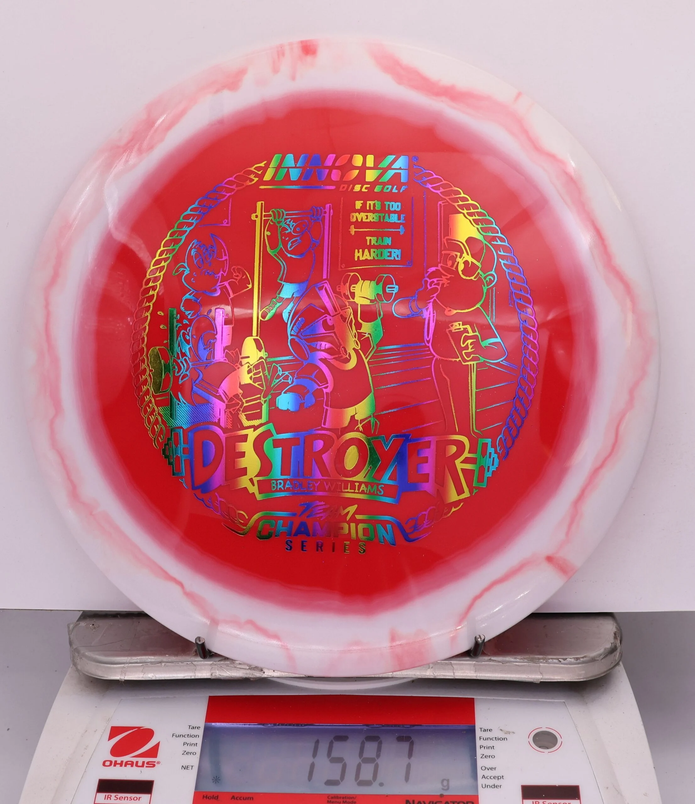 835150 Halo Star "Baby" Destroyer, Bradley Williams 2026 Tour Series - #28 White-Red, 159
