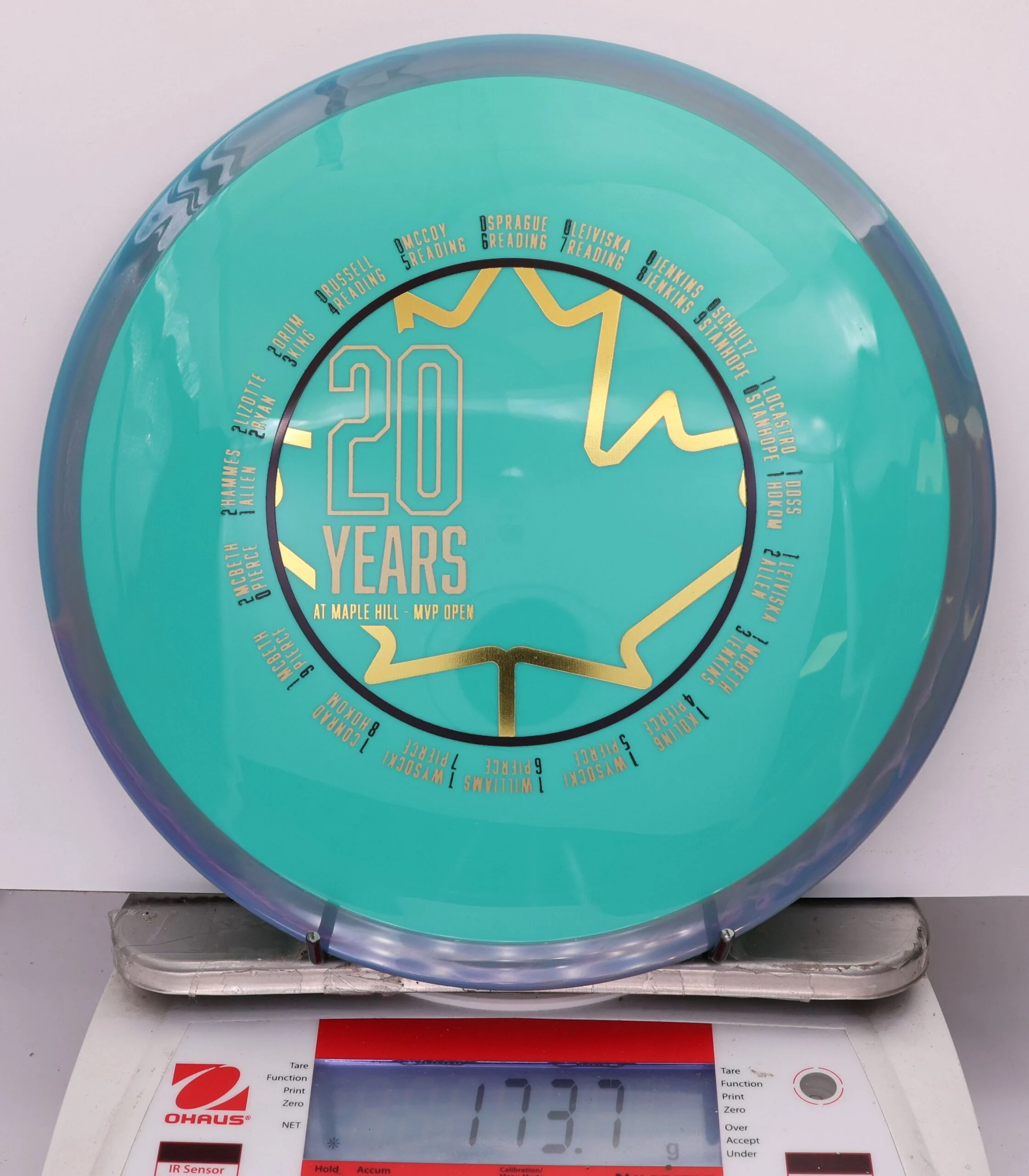 835816 ORIGINAL Simon Line Neutron Time-Lapse, 20 Years at Maple Hill - #10 TealBlu-Teal, 174