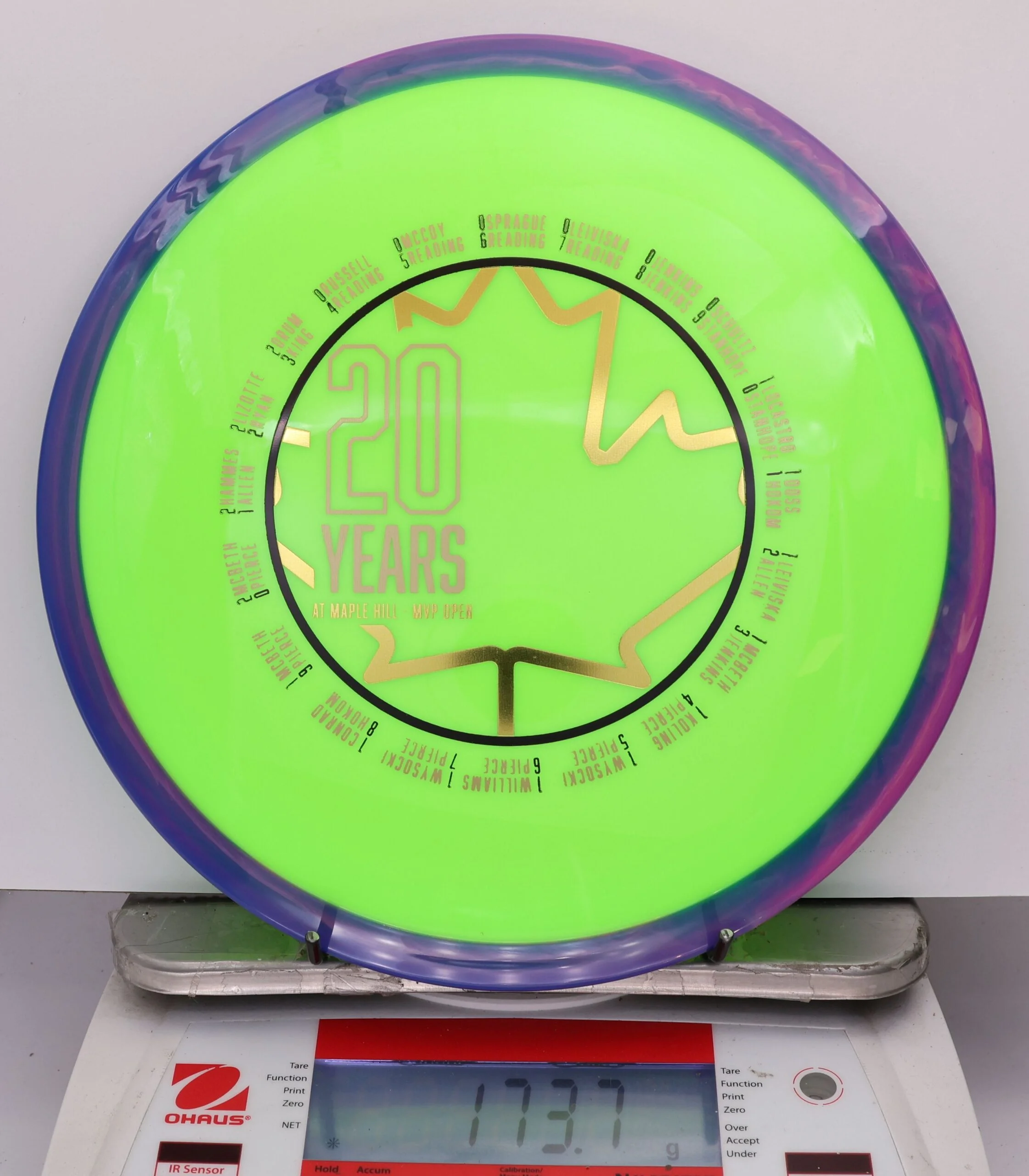 835847 ORIGINAL Simon Line Neutron Time-Lapse, 20 Years at Maple Hill - #12 Blurple-Grellow, 174