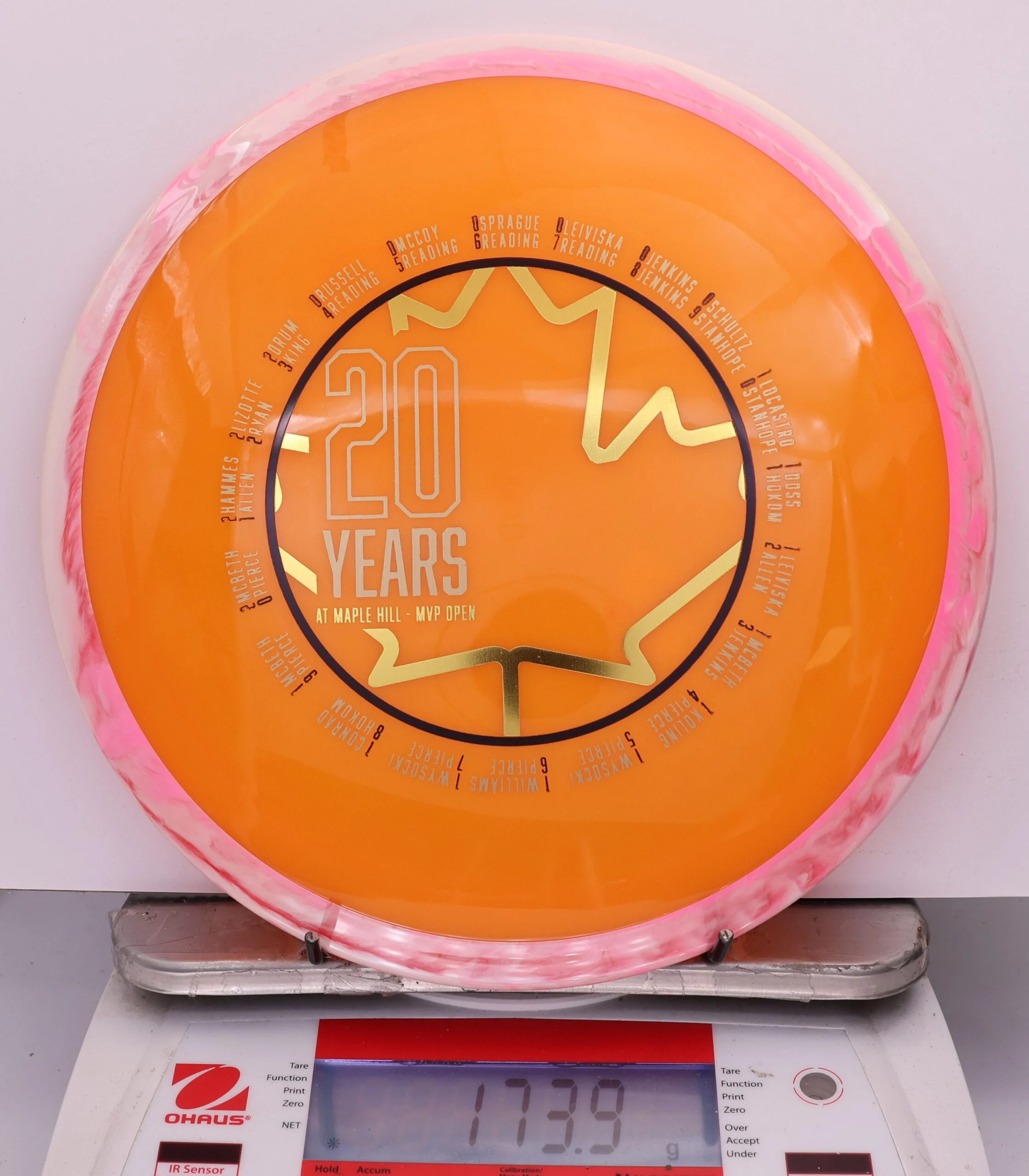 835882 ORIGINAL Simon Line Neutron Time-Lapse, 20 Years at Maple Hill - #18 Pink-LtOrange, 174