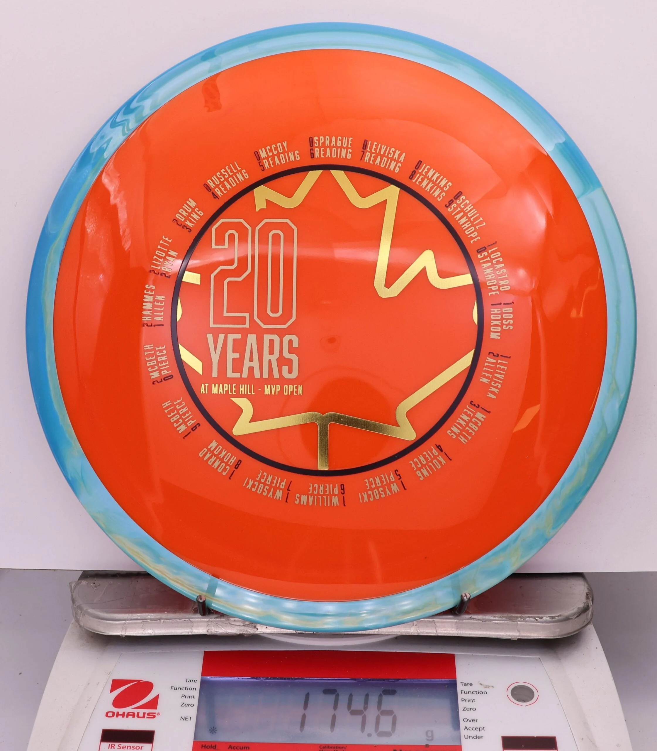 835917 ORIGINAL Simon Line Neutron Time-Lapse, 20 Years at Maple Hill - #24 Blue-Orange, 175