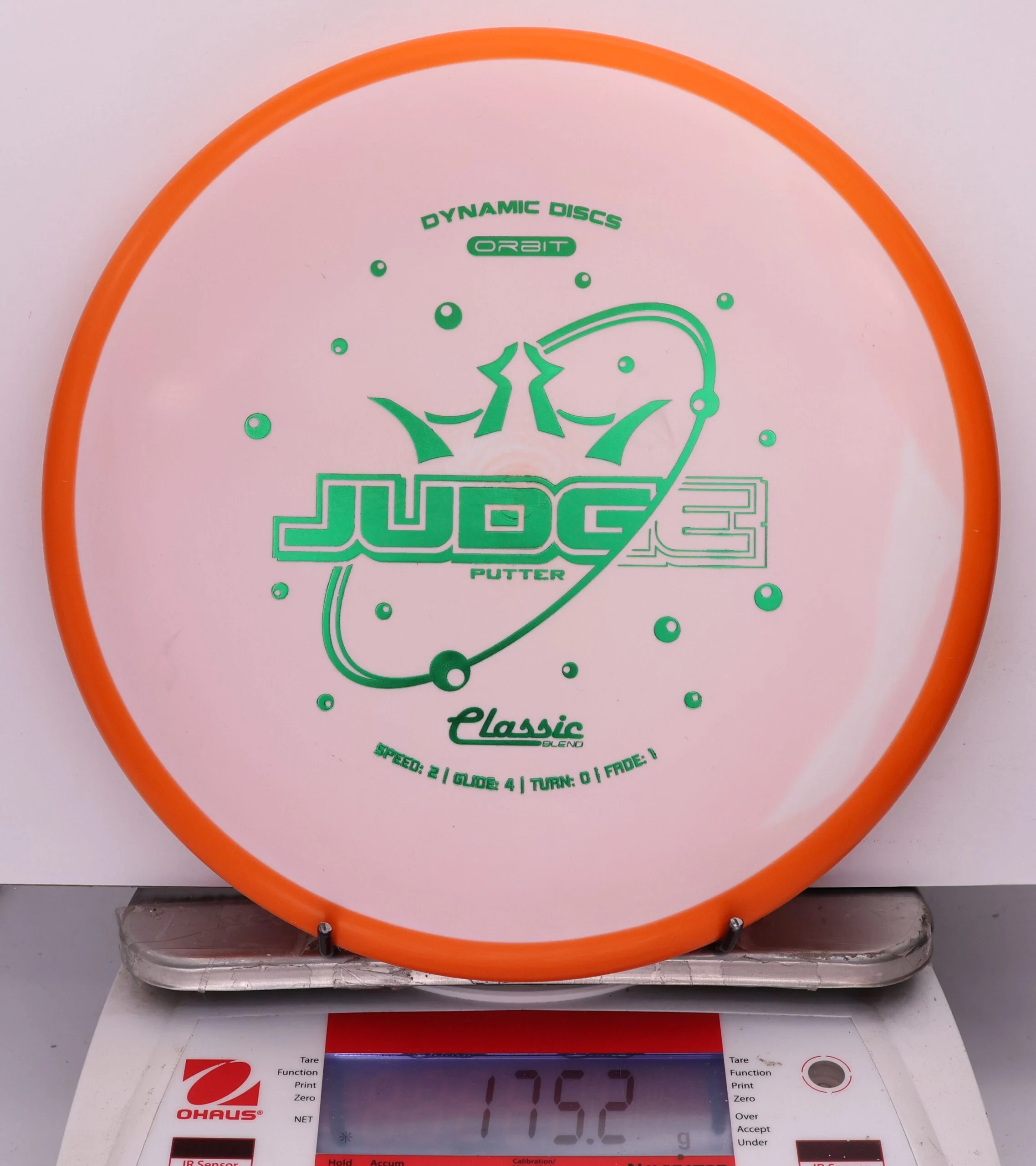 837175 Classic Blend Orbit Judge - #65 Orange-White, 175