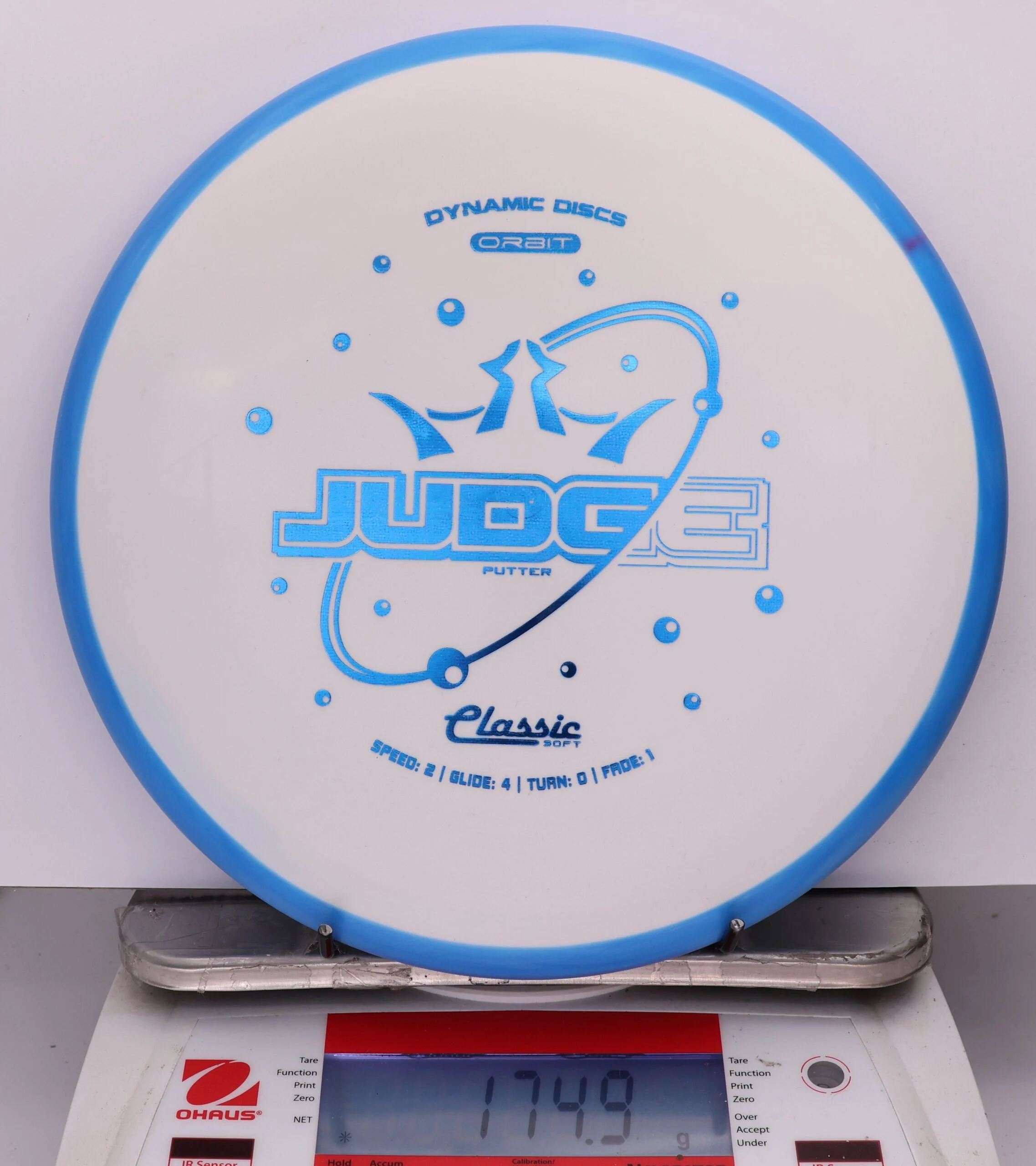 837237 Classic Soft Orbit Judge - #69 Blue-White, 175