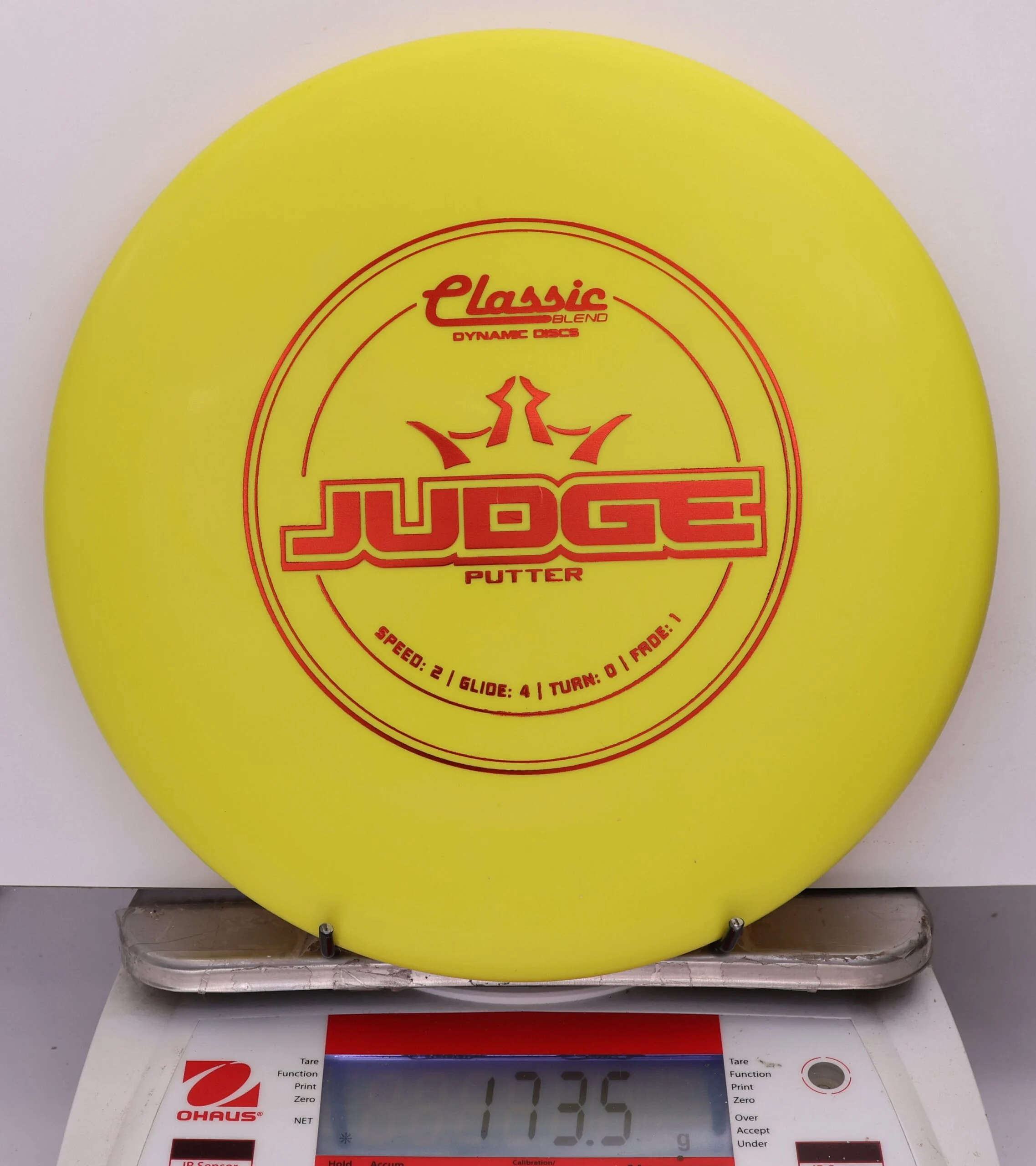 837322 Classic Blend Judge - #61 Yellow, 174