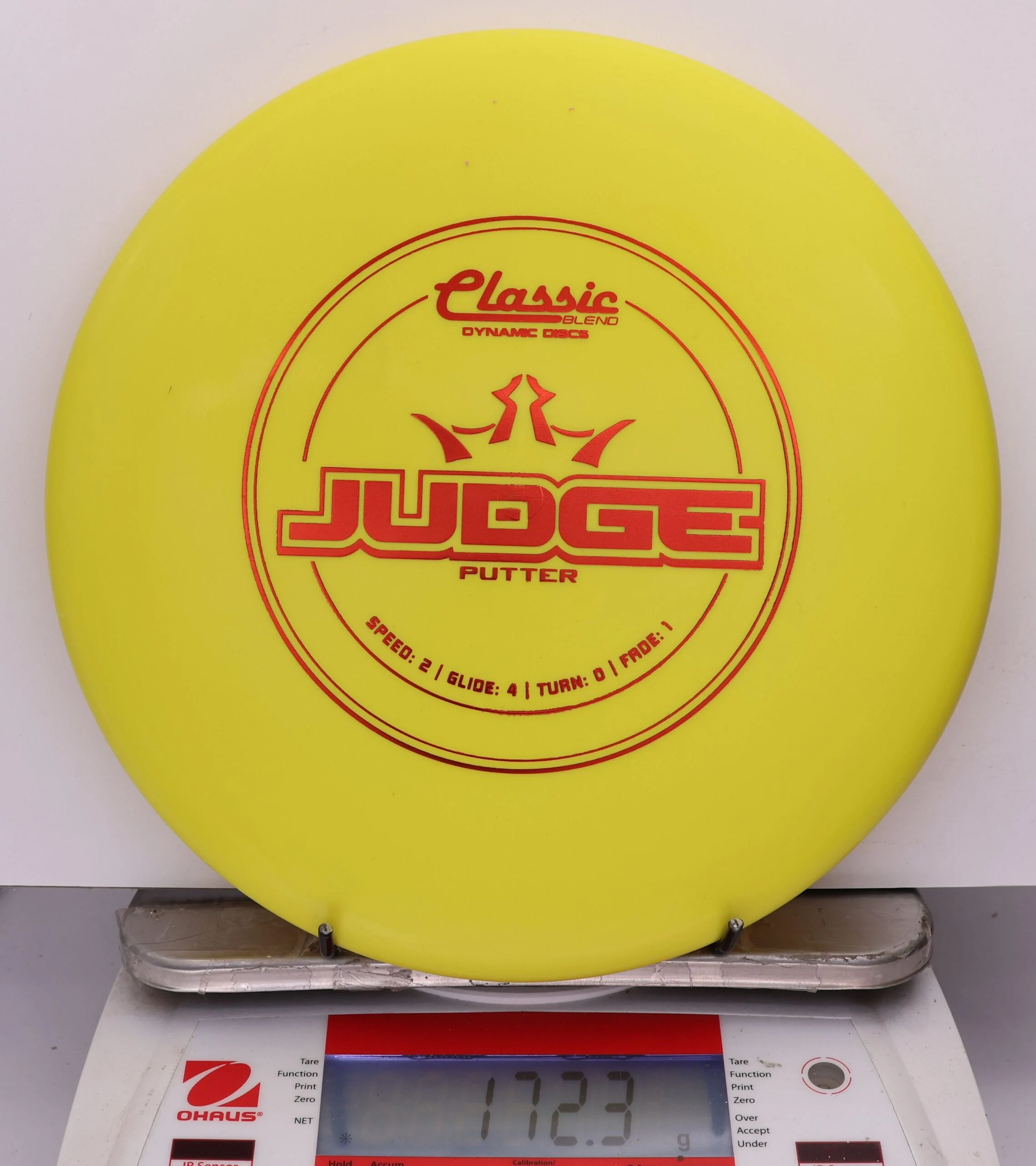 837323 Classic Blend Judge - #62 Yellow, 172