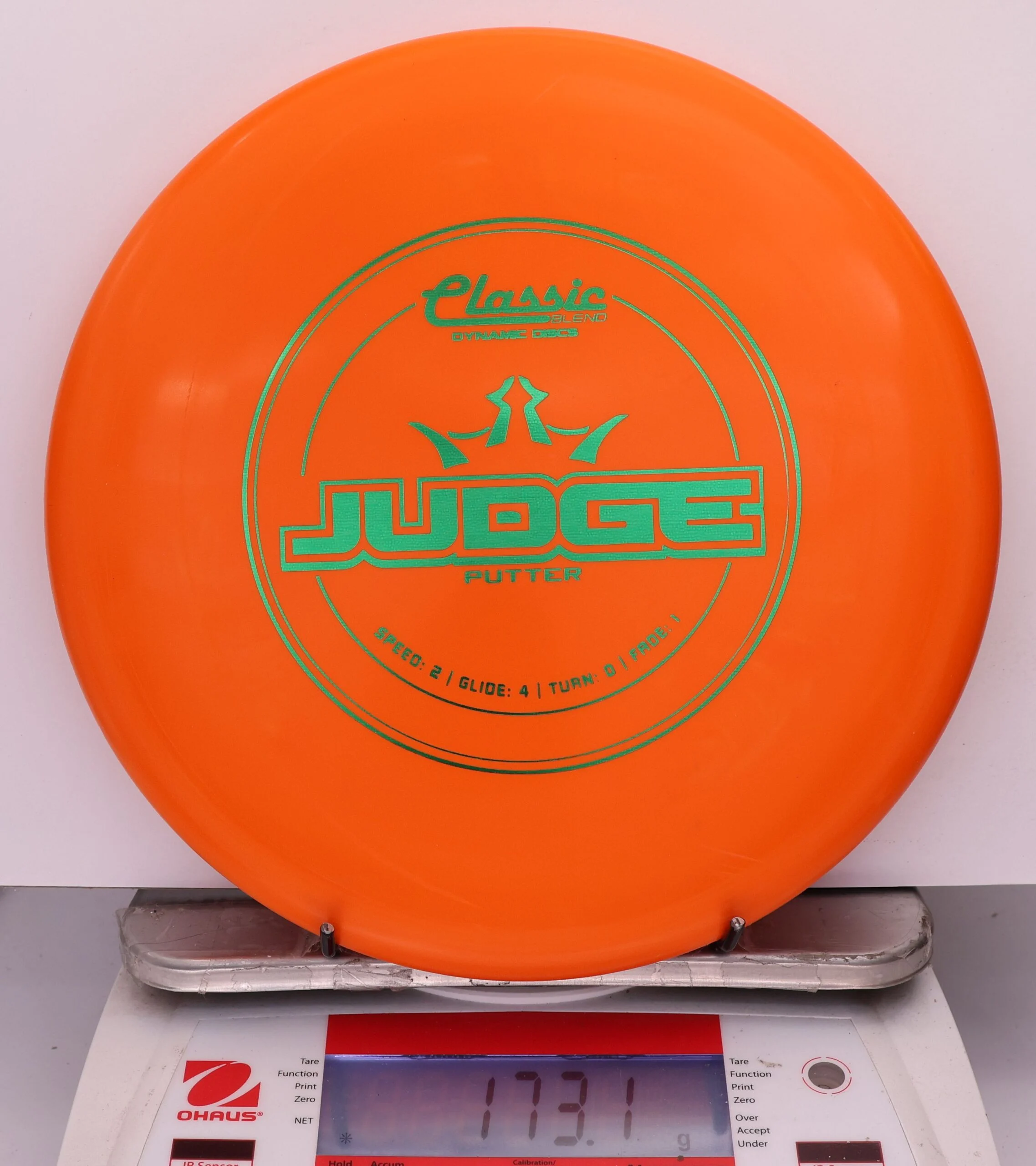 837325 Classic Blend Judge - #64 Orange, 173