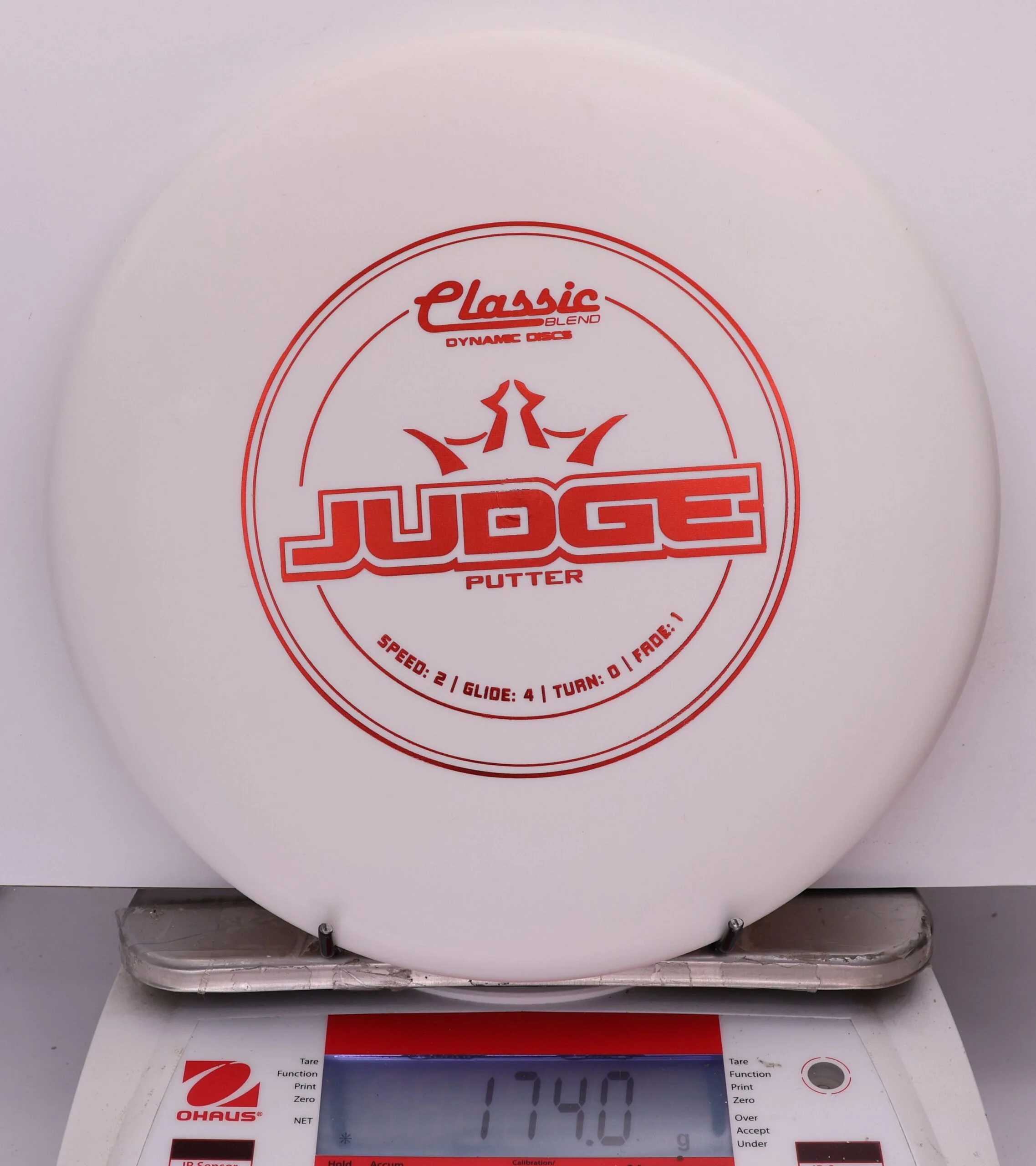 837409 Classic Blend Judge - #80 White, 174