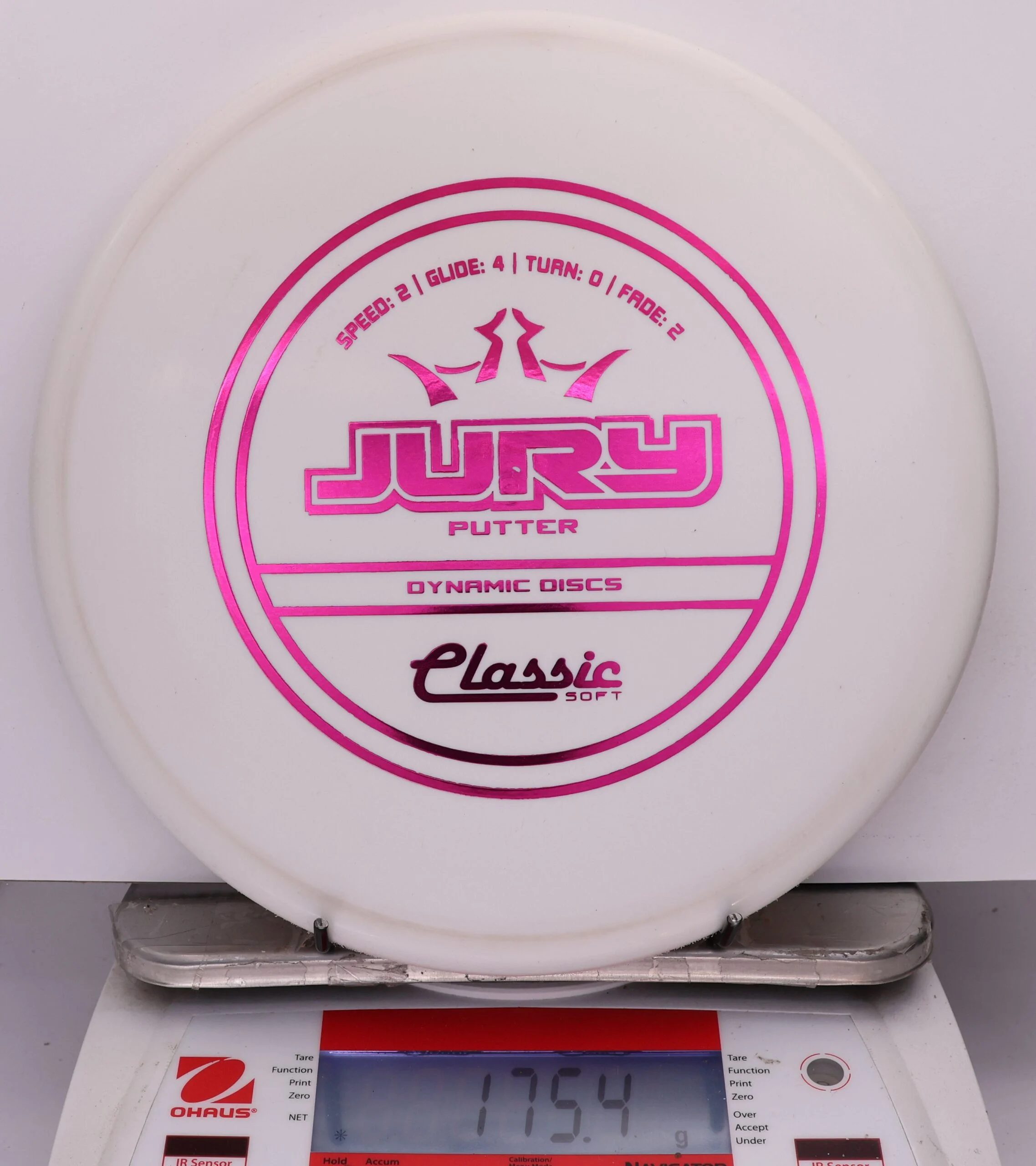 837466 Classic Soft Jury - #62 White, 175