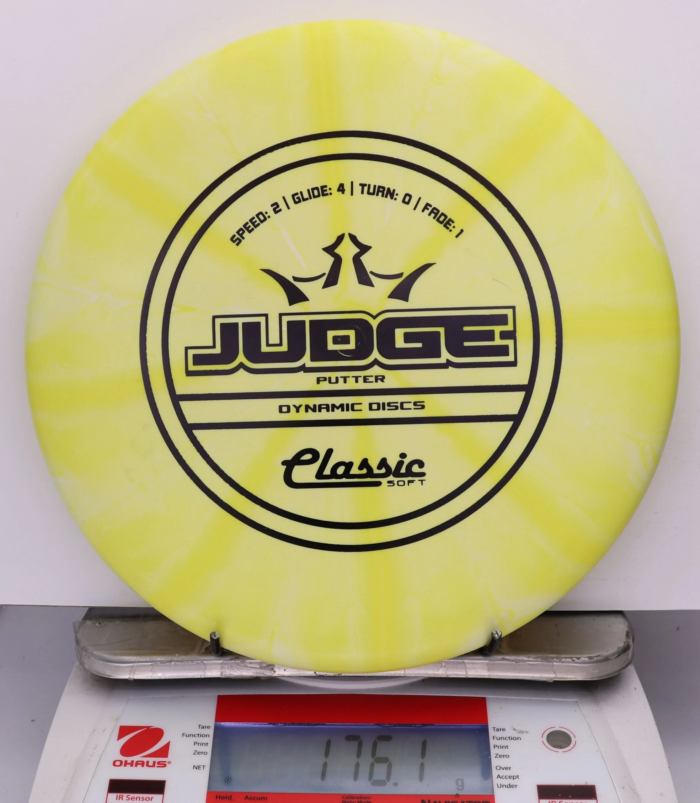 837641 Classic Soft Burst Judge - #67 Yellow, 176